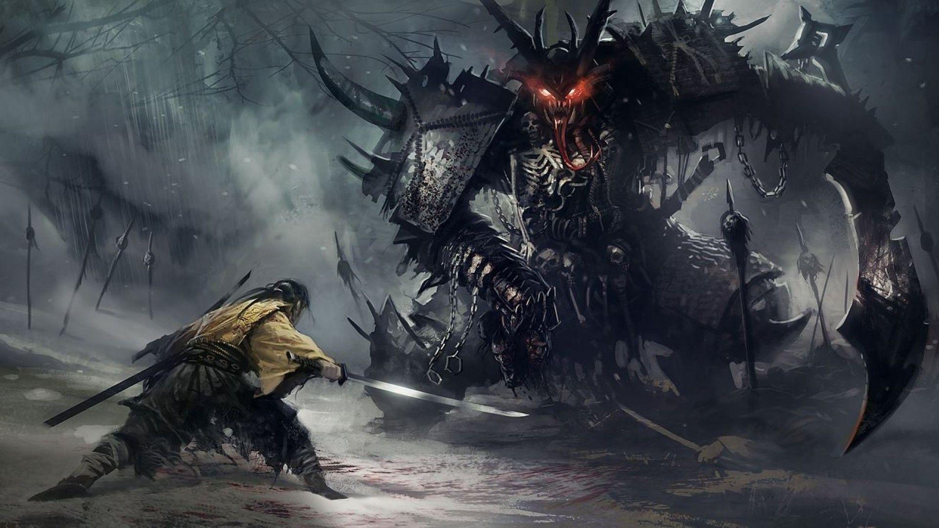 1920x1080 Samurai artwork wallpaperx1080
