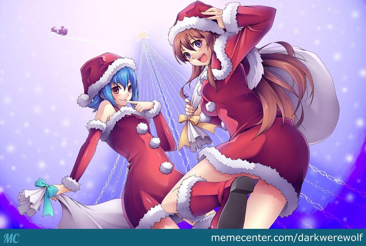 1280x860 Christmas Anime Wallpaper