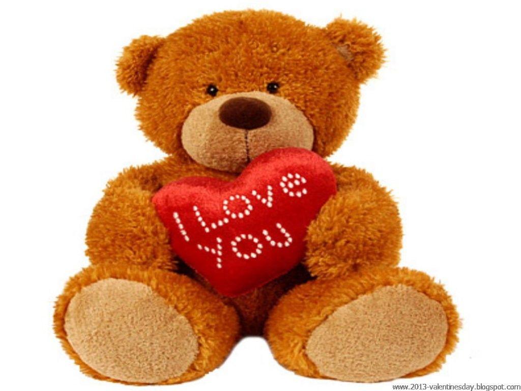 1024x768 Free download happy Teddy Day 2014 Teddy bear HD wallpaper