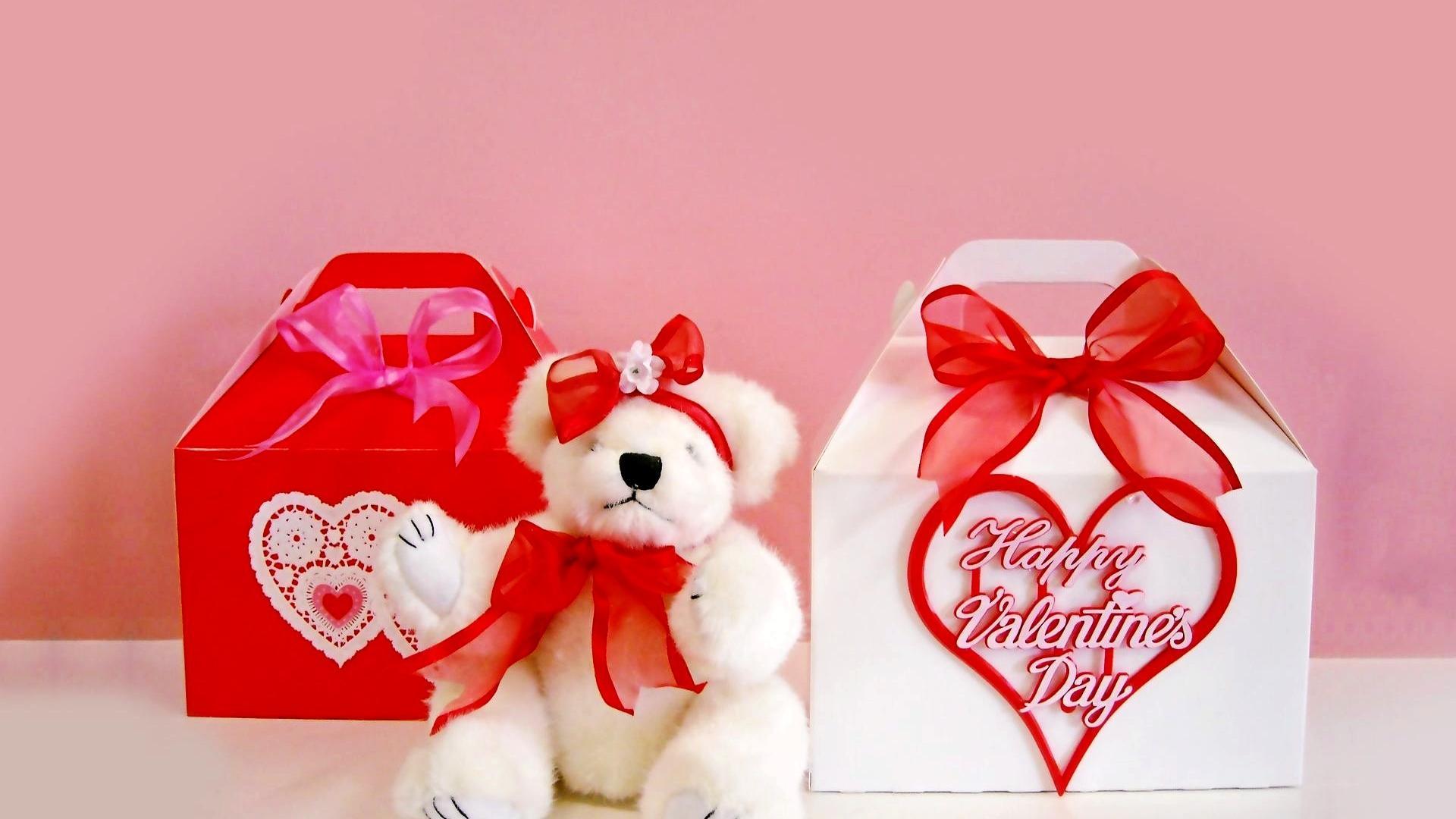 1920x1080 Teddy Bear Valentines Day