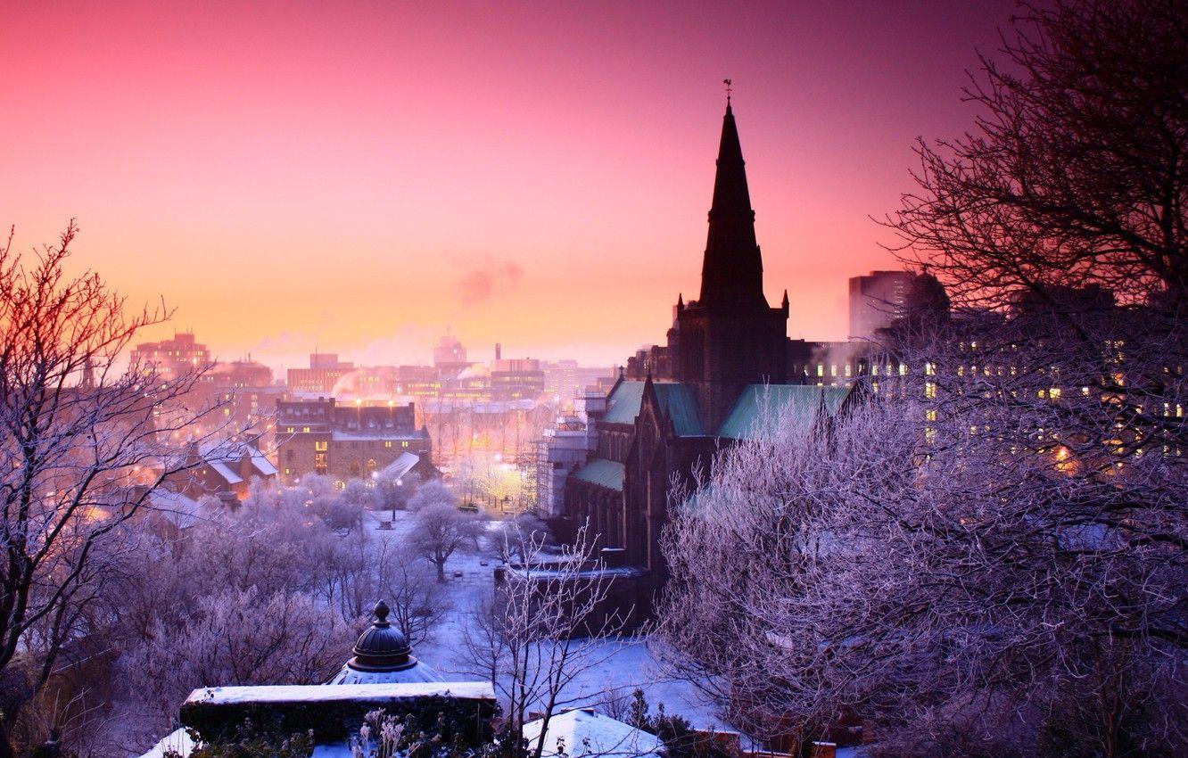 1332x850 Wallpaper winter, the city, photo, Prague, Czech Republic image