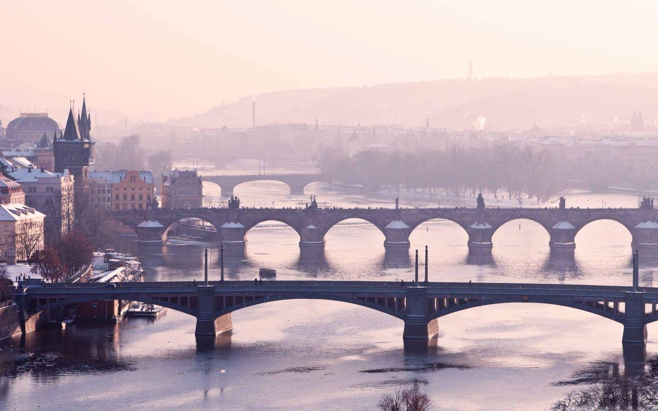 1280x800 City in Prague Wallpaper. Prague city, Prague, Prague travel