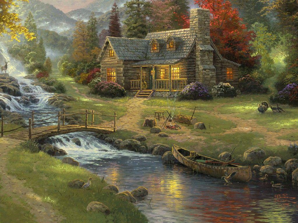 1024x768 Country Living Desktop Wallpaper