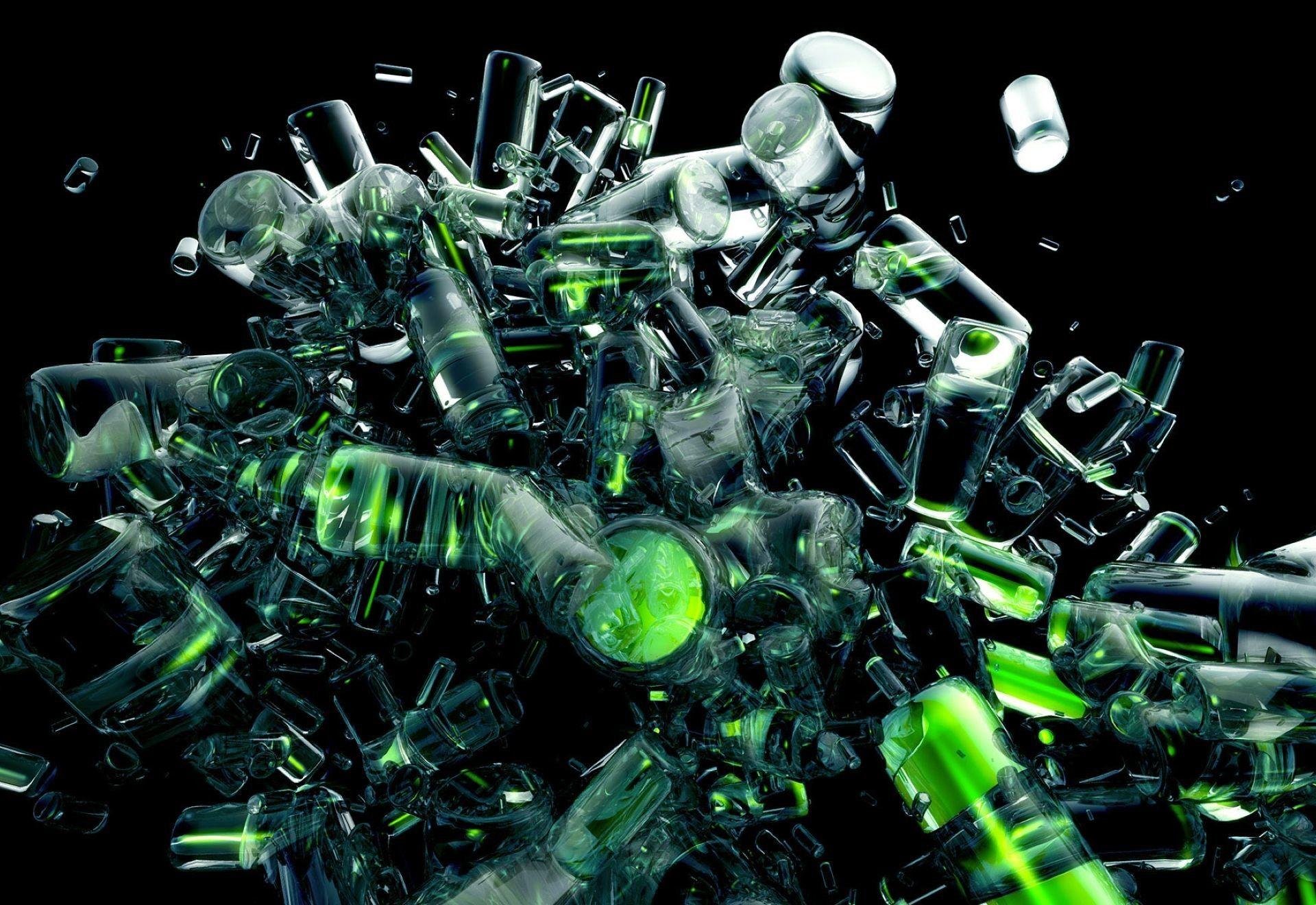 1920x1320 Cool Abstract 3D Background Picture Wallpaper: Desktop HD Wallpaper