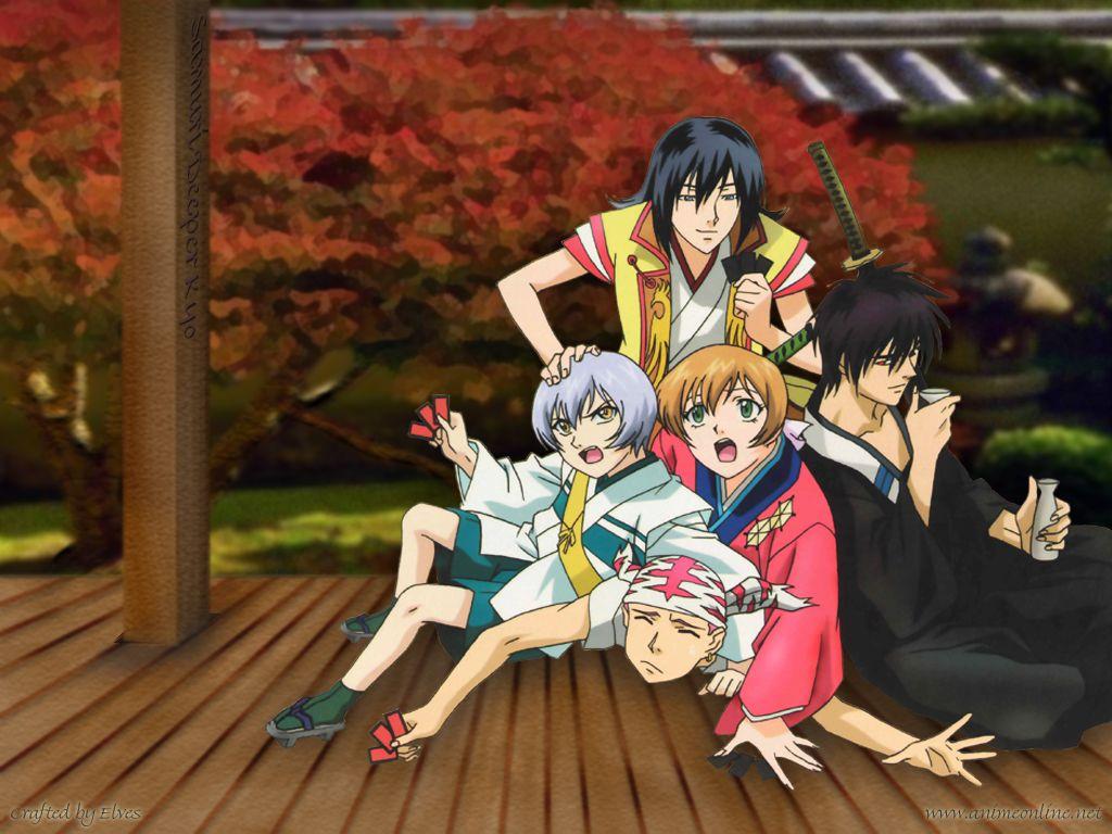 1024x768 samurai deeper kyo «Bishi «Topics «Anime wallpaper