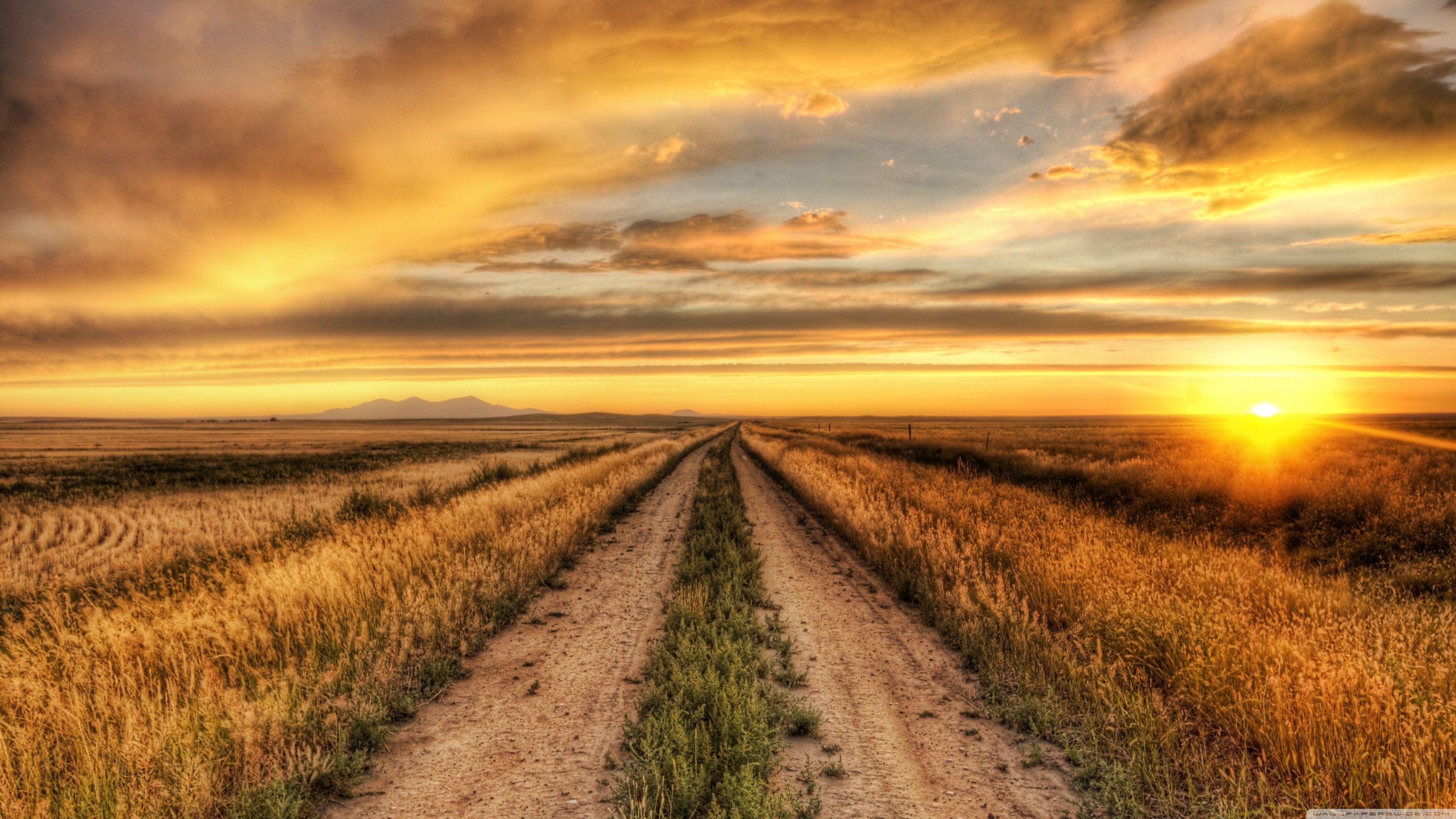 3840x2160 Country Sunset wallpaperx2160