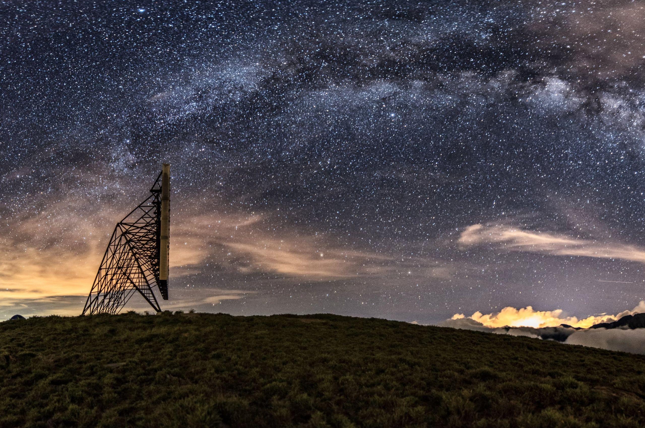 2560x1700 Free download Milky Way on the Night Sky HD Wallpaper 4K