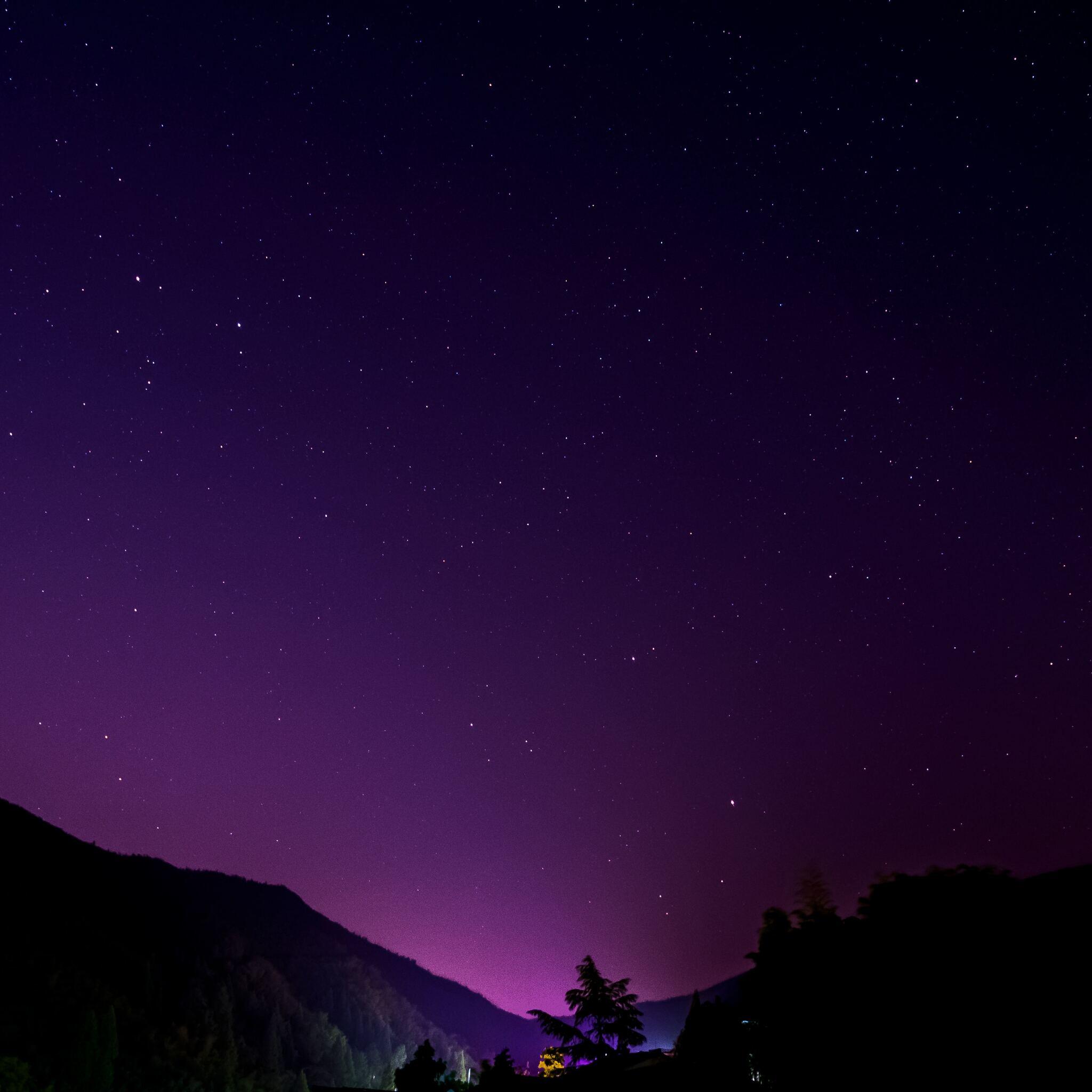 2048x2048 Night Sky Space 4k iPad Air HD 4k Wallpaper, Image