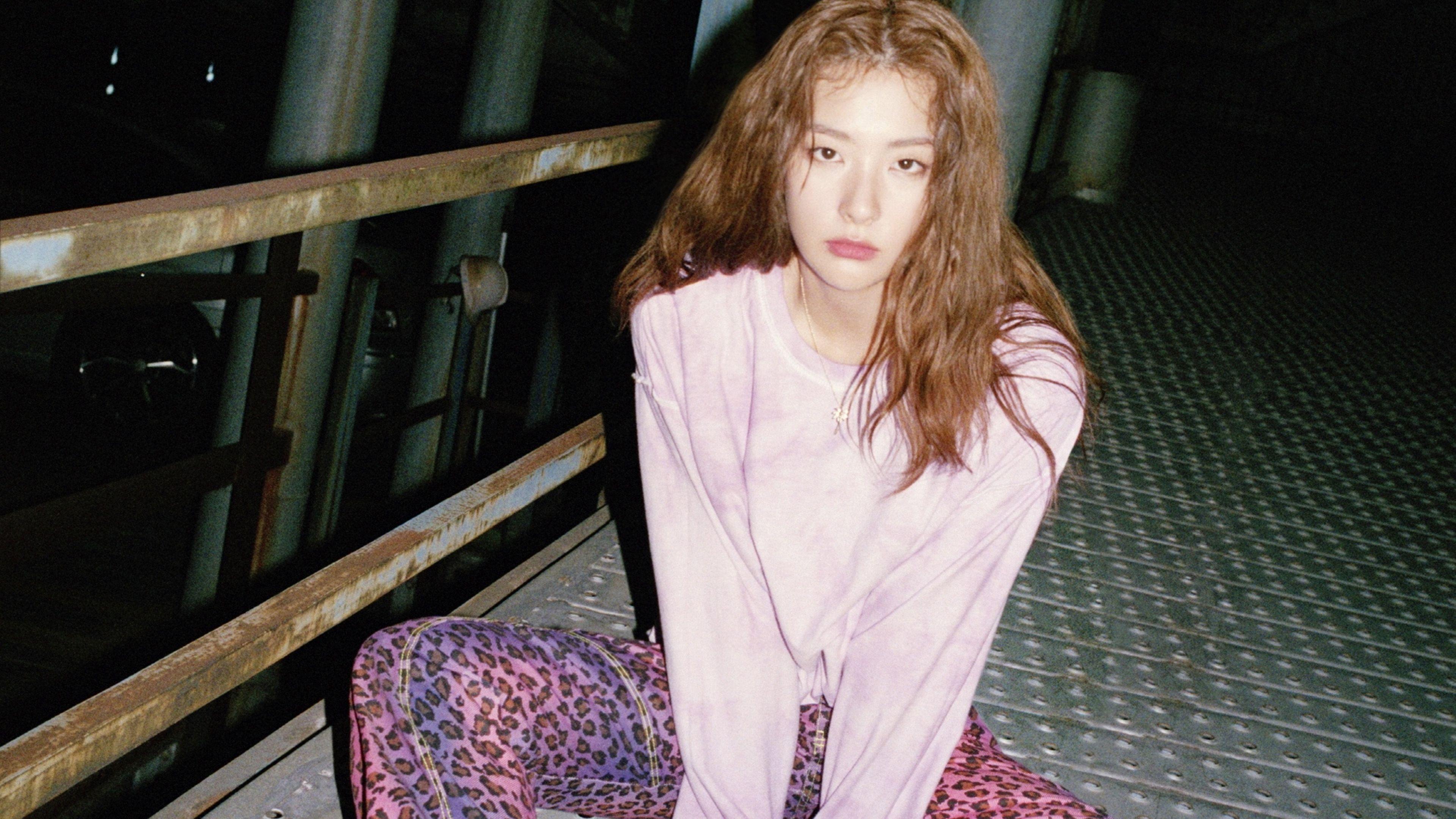 3840x2160 Red Velvet Girl Night Kpop Seulgi Wallpaper