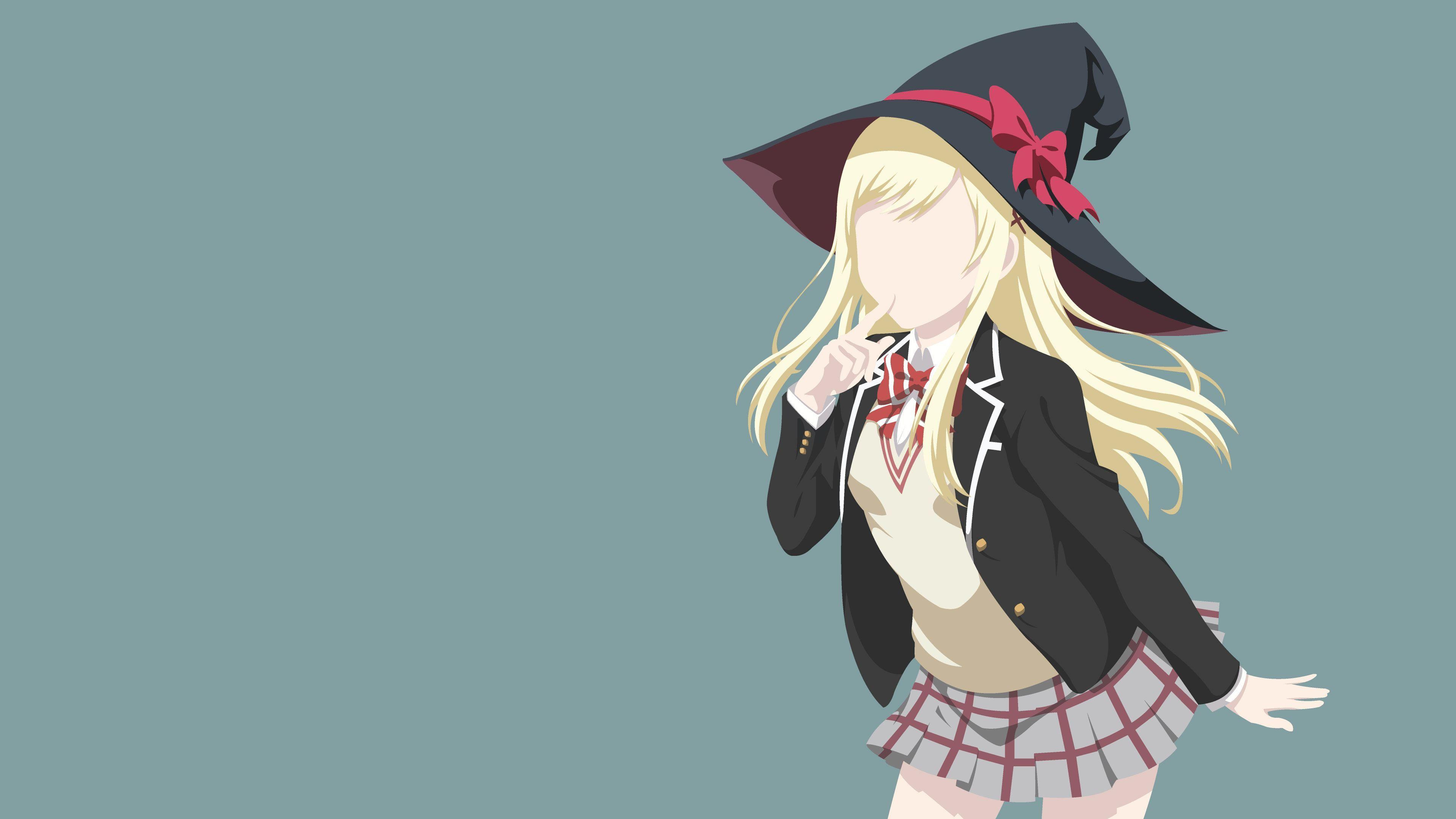 3840x2160 Urara Shiraishi (Yamada Kun To 7 Nin No Majo) Minimalist Wallpaper By MicroChokushex. Minimalist Wallpaper, Anime, Nin