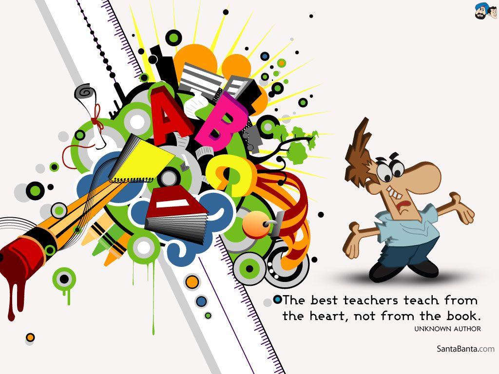 1024x768 Teachers Day Wallpaper