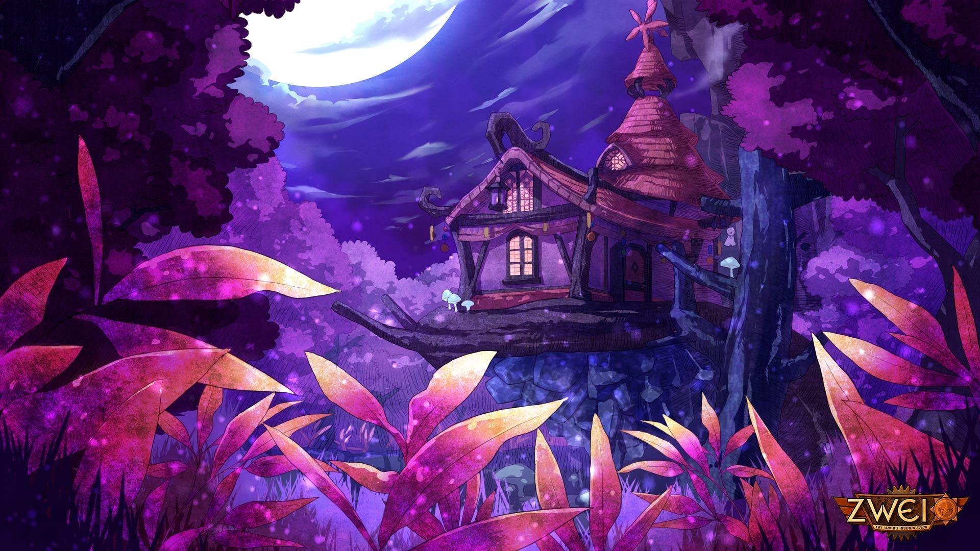 the witchs house wallpaper