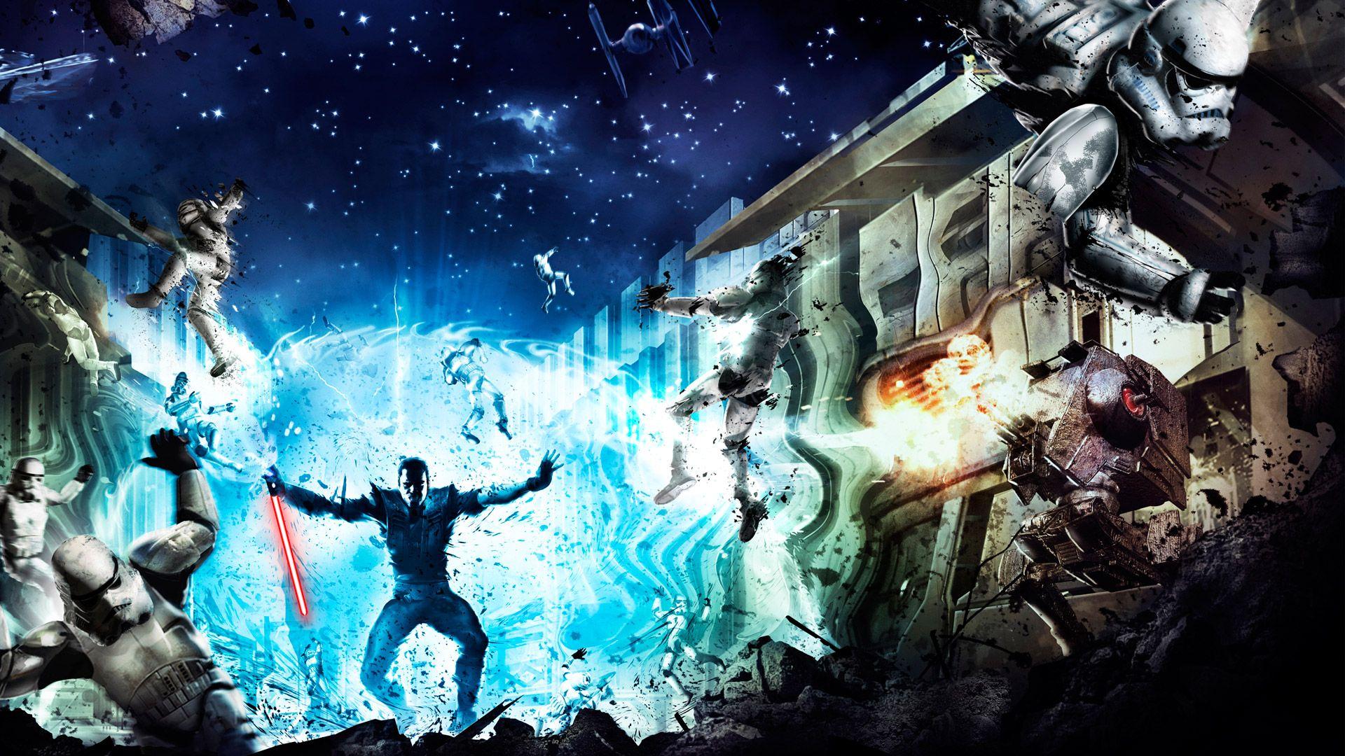 1920x1080 Star Wars The Force Unleashed wallpaper 9