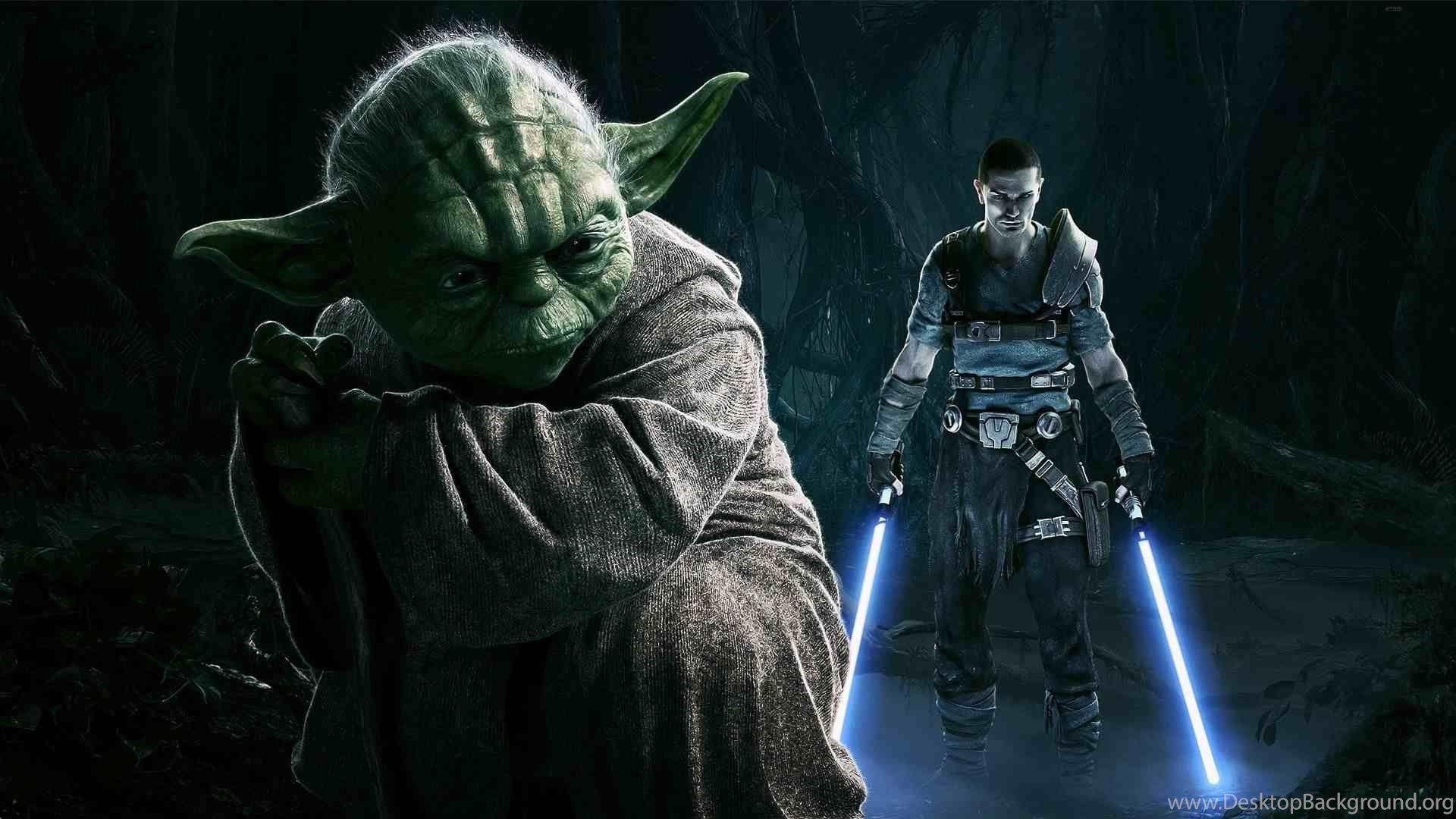 1920x1080 Star Wars: The Force Unleashed, Yoda, Starkiller Wallpaper HD