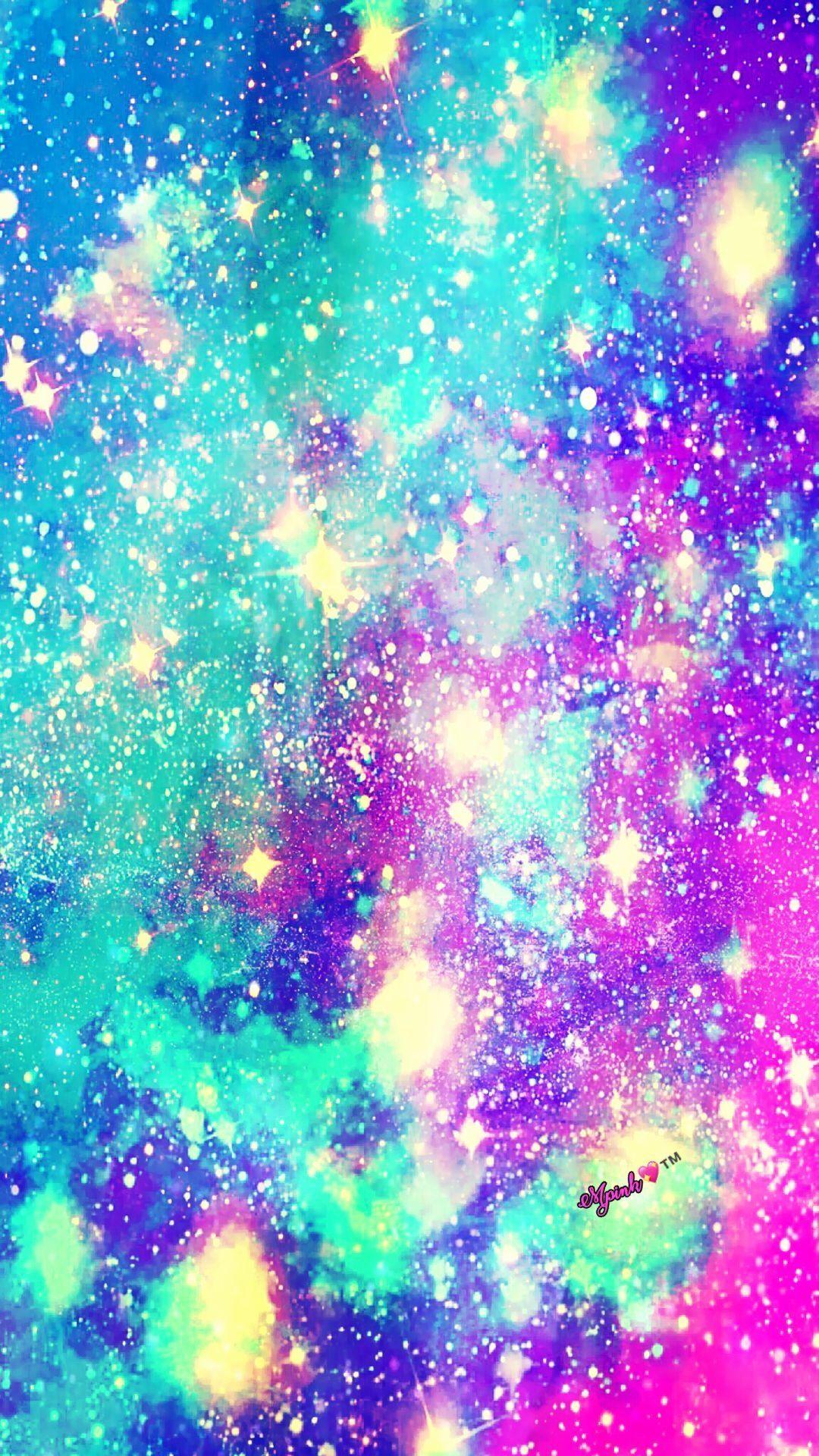 Glitter Galaxy Glitter Rainbow Flowers galaxy flower HD phone wallpaper   Pxfuel
