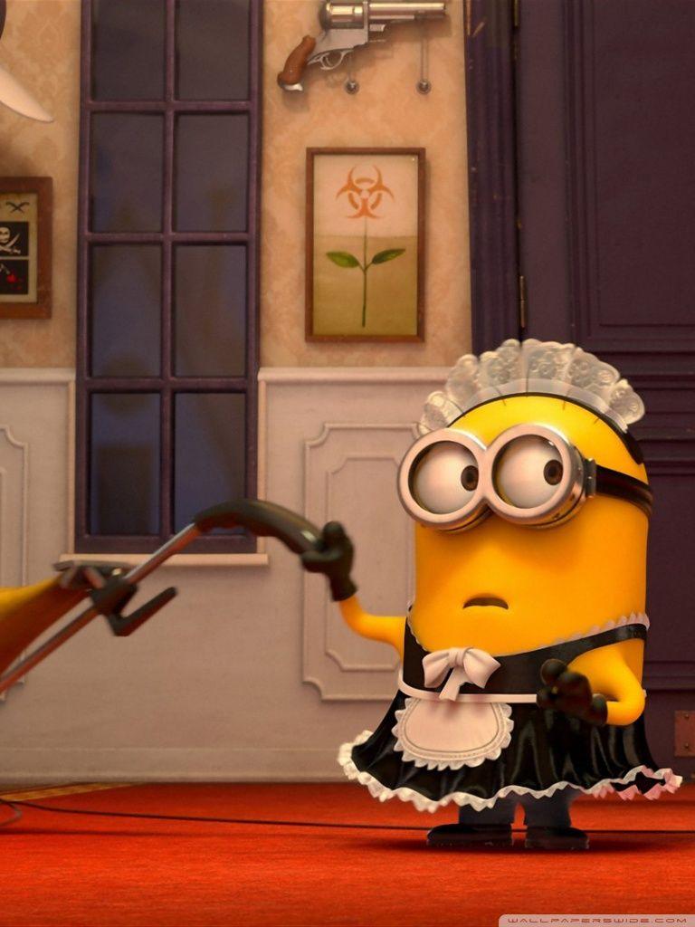 768x1024 Despicable Me Mobile Wallpaper 7. The Art Mad