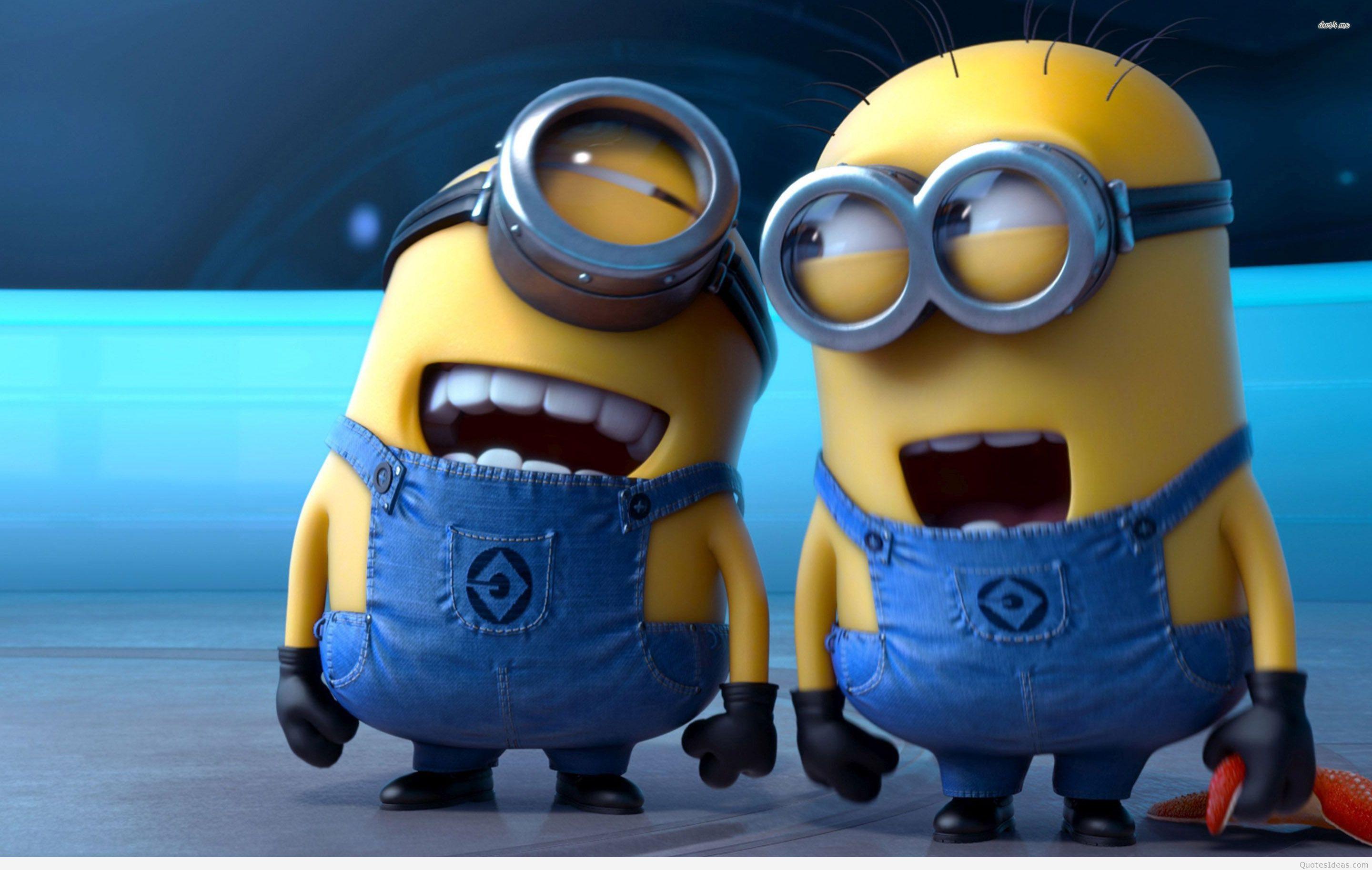 2880x1827 Funny mobile wallpaper with minions 2015 2016
