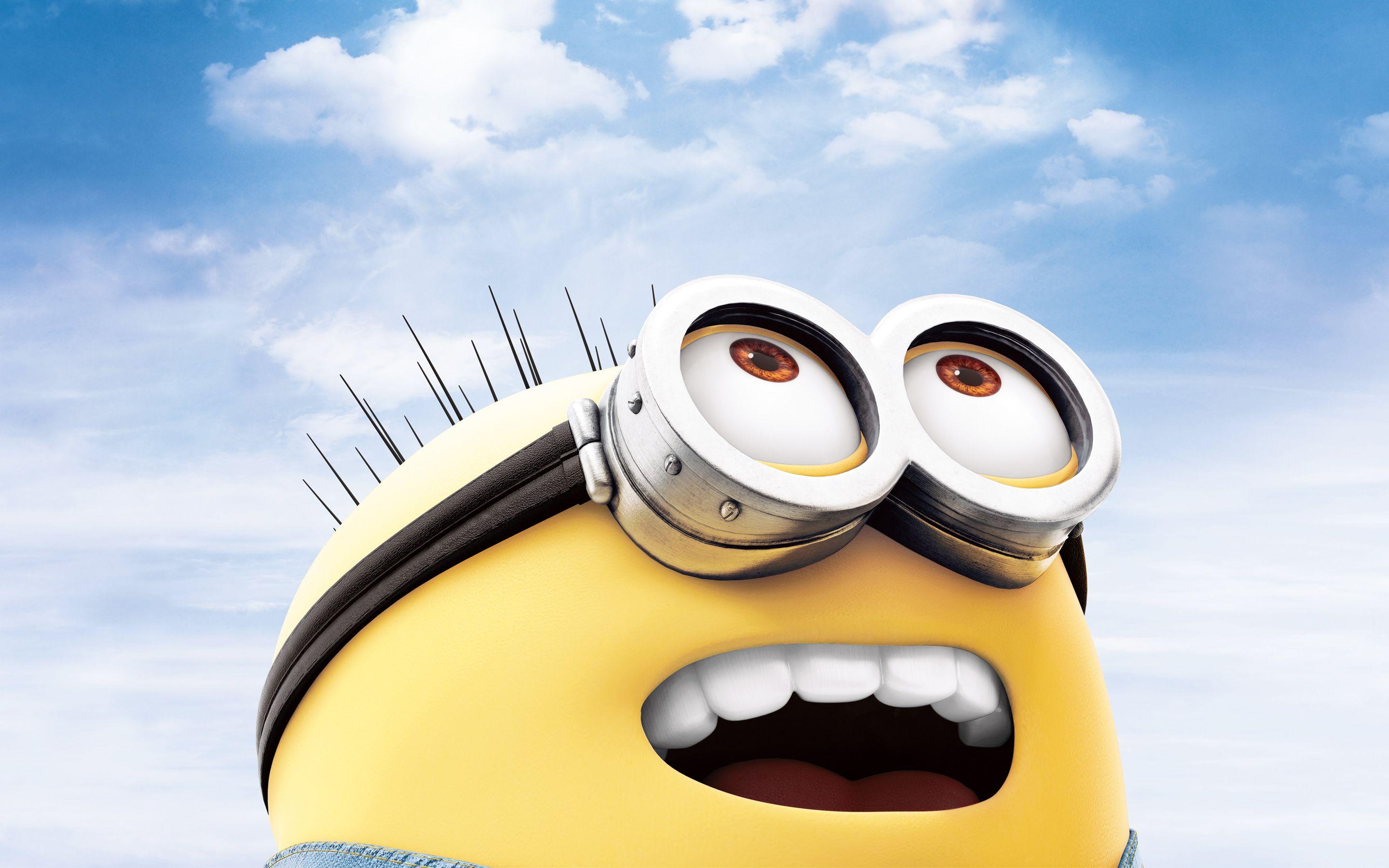 2880x1800 Free download Minion in Despicable Me 2 Wallpaper HD Wallpaper