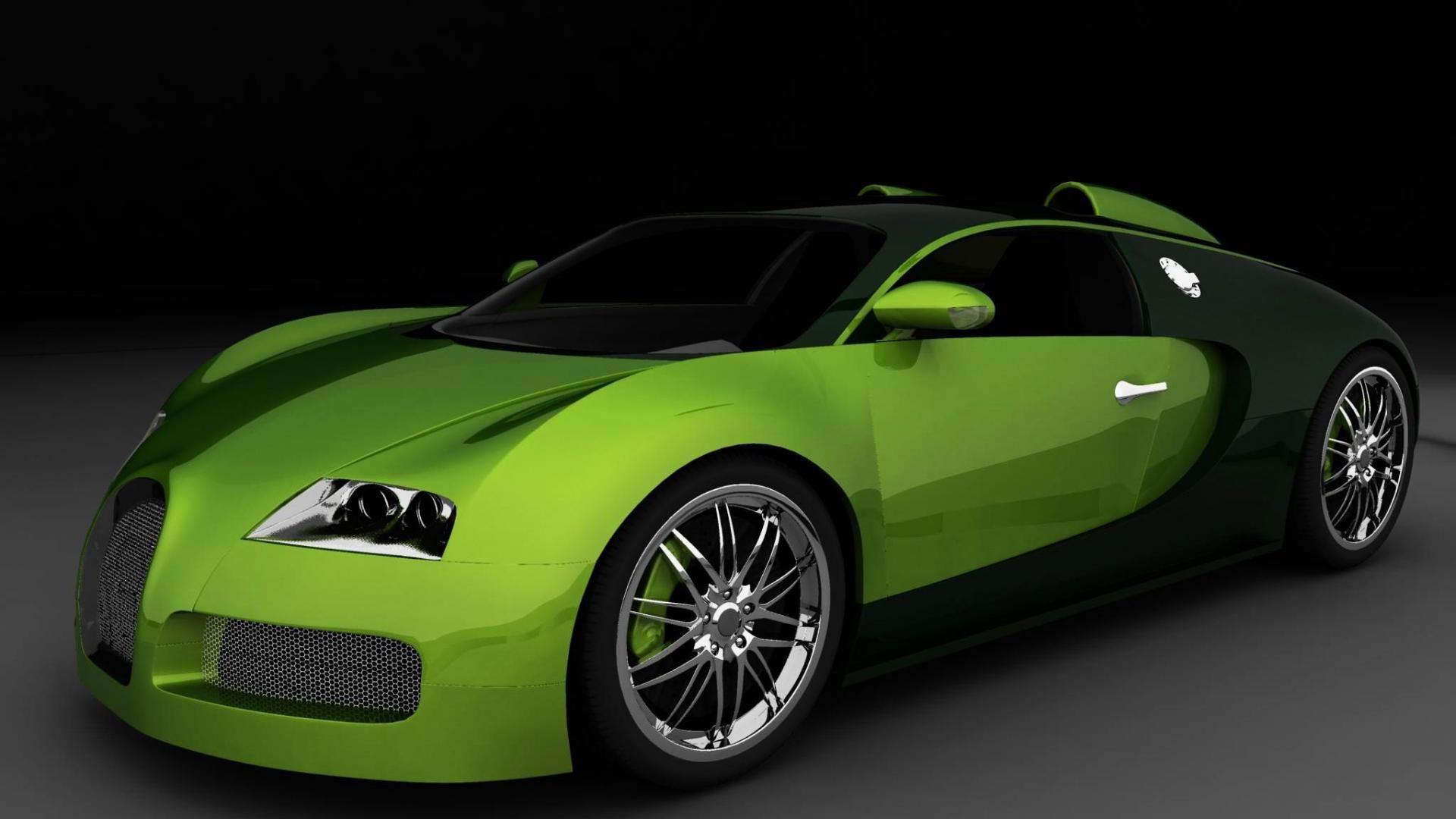 1920x1080 3D Car Wallpaper