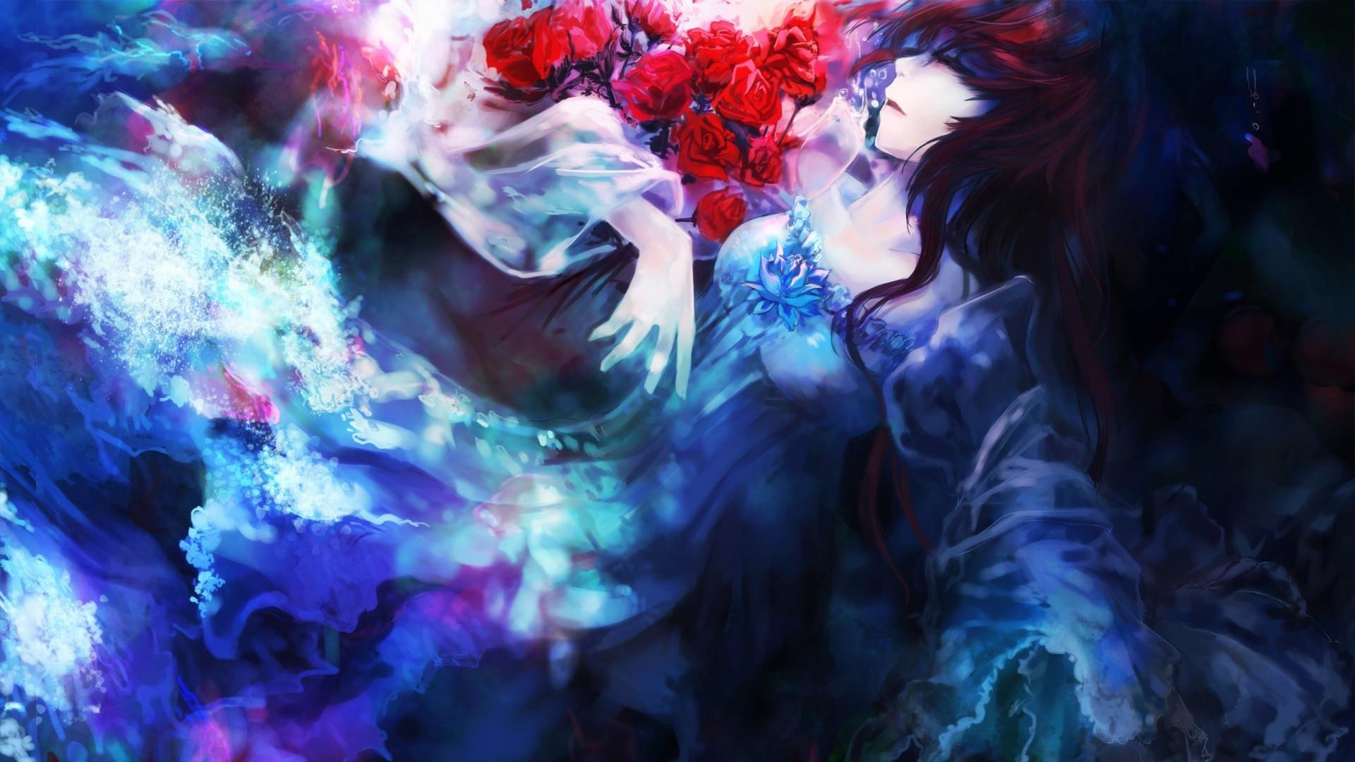 1920x1080 Romantic Anime Wallpaper