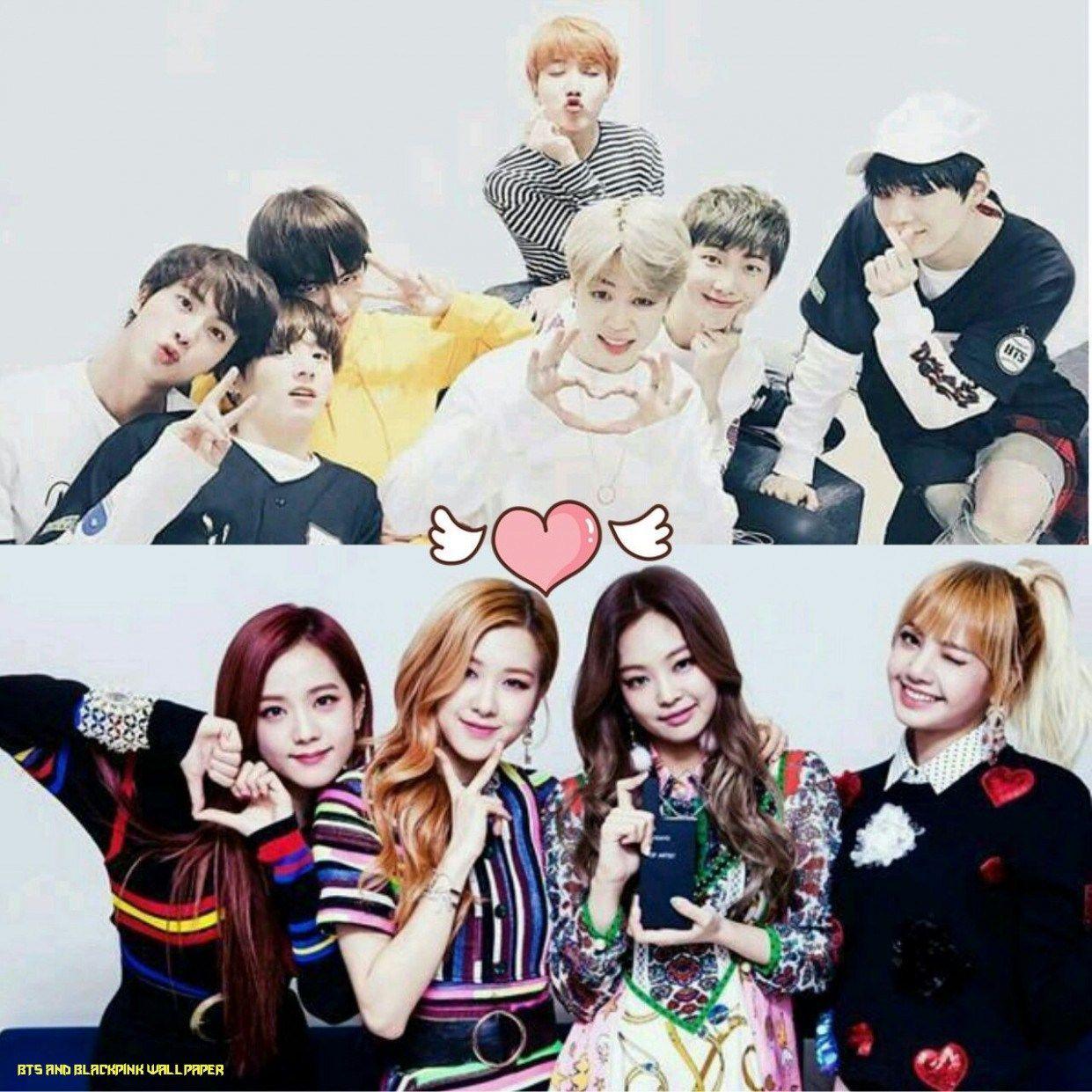1241x1241 BTS And BLACKPINK Wallpaper