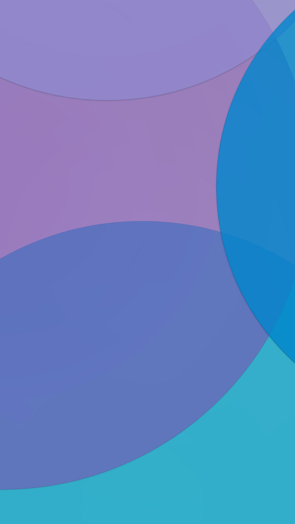 1242x2208 Ios 9 Blue Bubble Shape Abstract Pattern