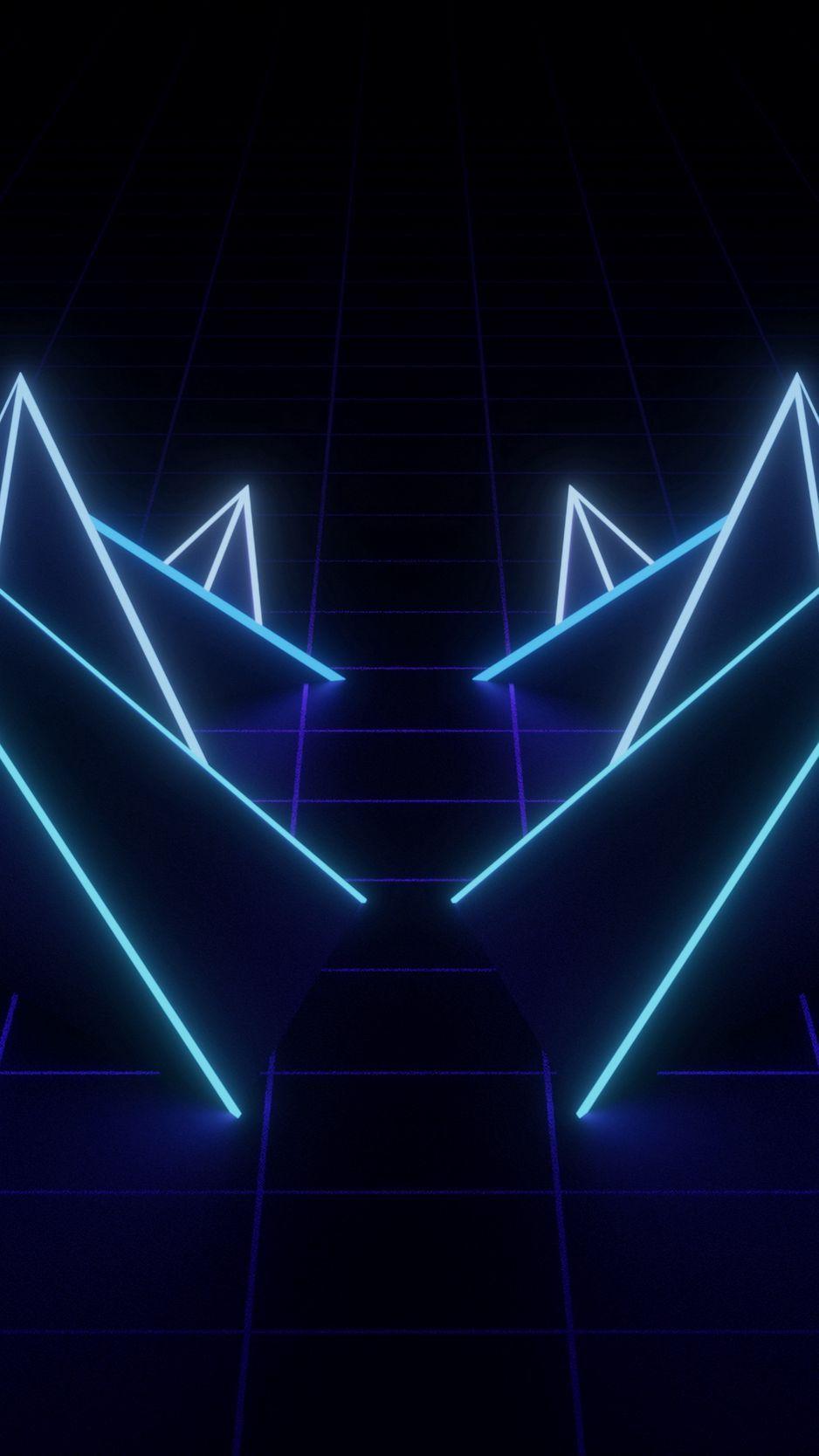 Neon Blue iPhone Wallpapers Top Free Neon Blue iPhone Backgrounds