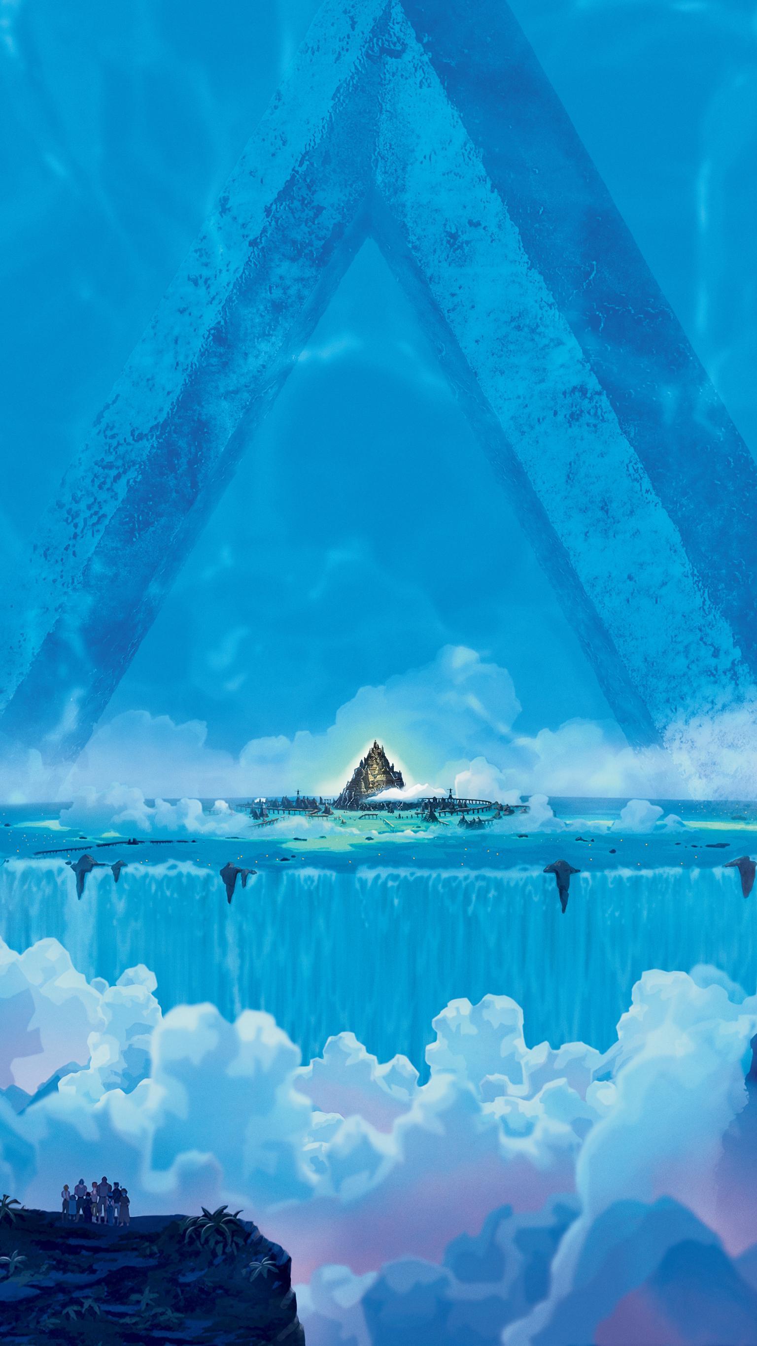 1536x2732 Atlantis: The Lost Empire (2001) Phone Wallpaper