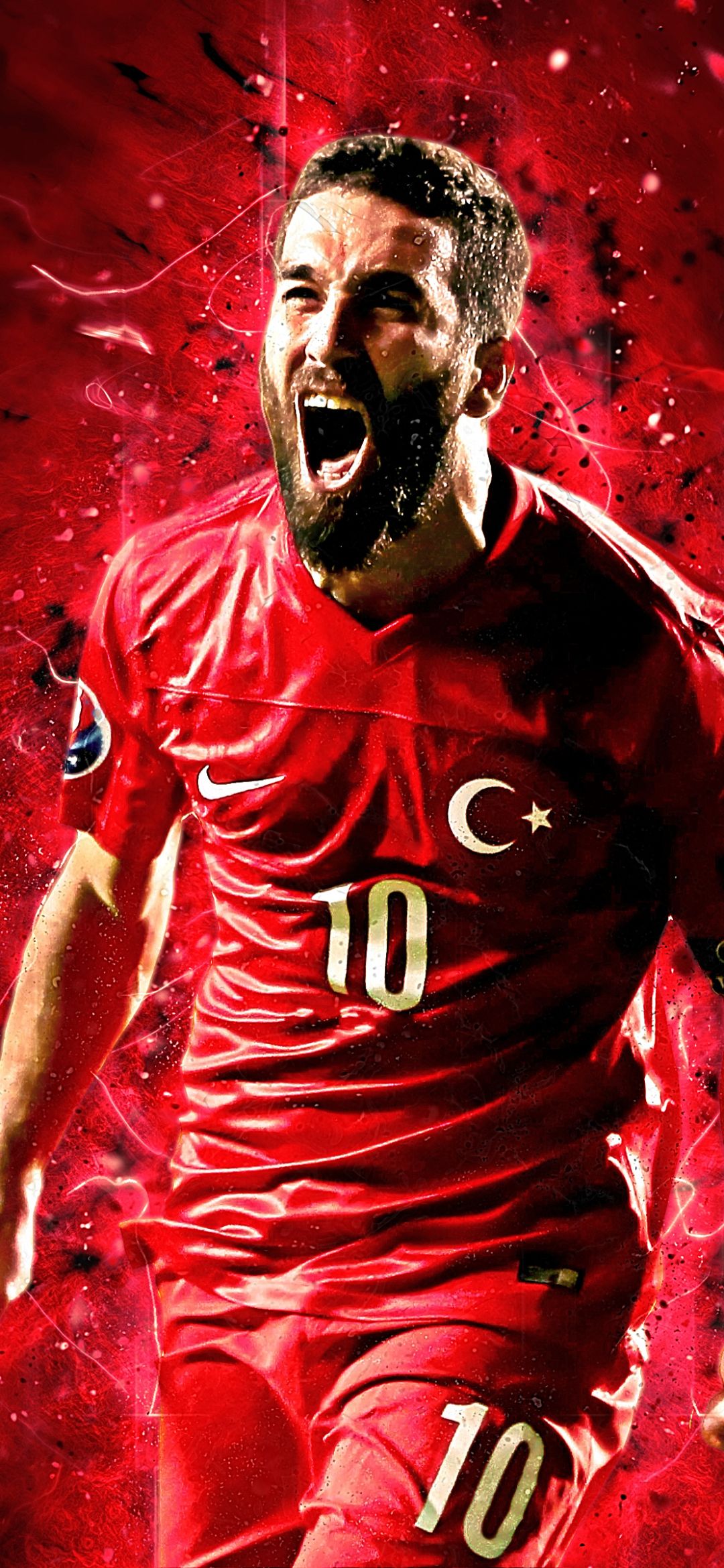 1080x2340 Phone wallpaper: Sports, Arda Turan, Soccer, Turkish 1187213