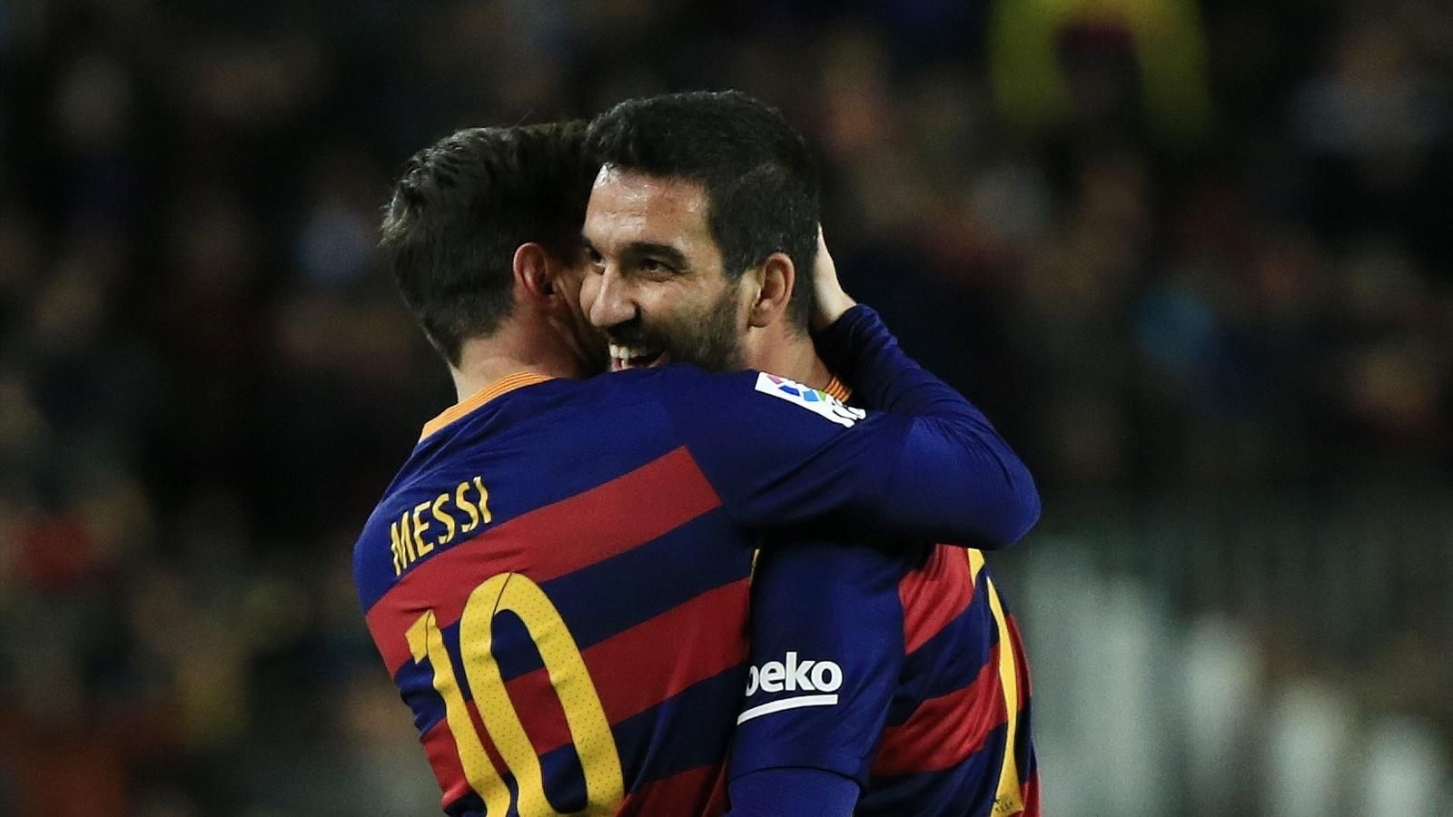 1600x900 Arda Turan, Spain, Lionel Messi, FC Barcelona Wallpaper HD / Desktop and Mobile Background