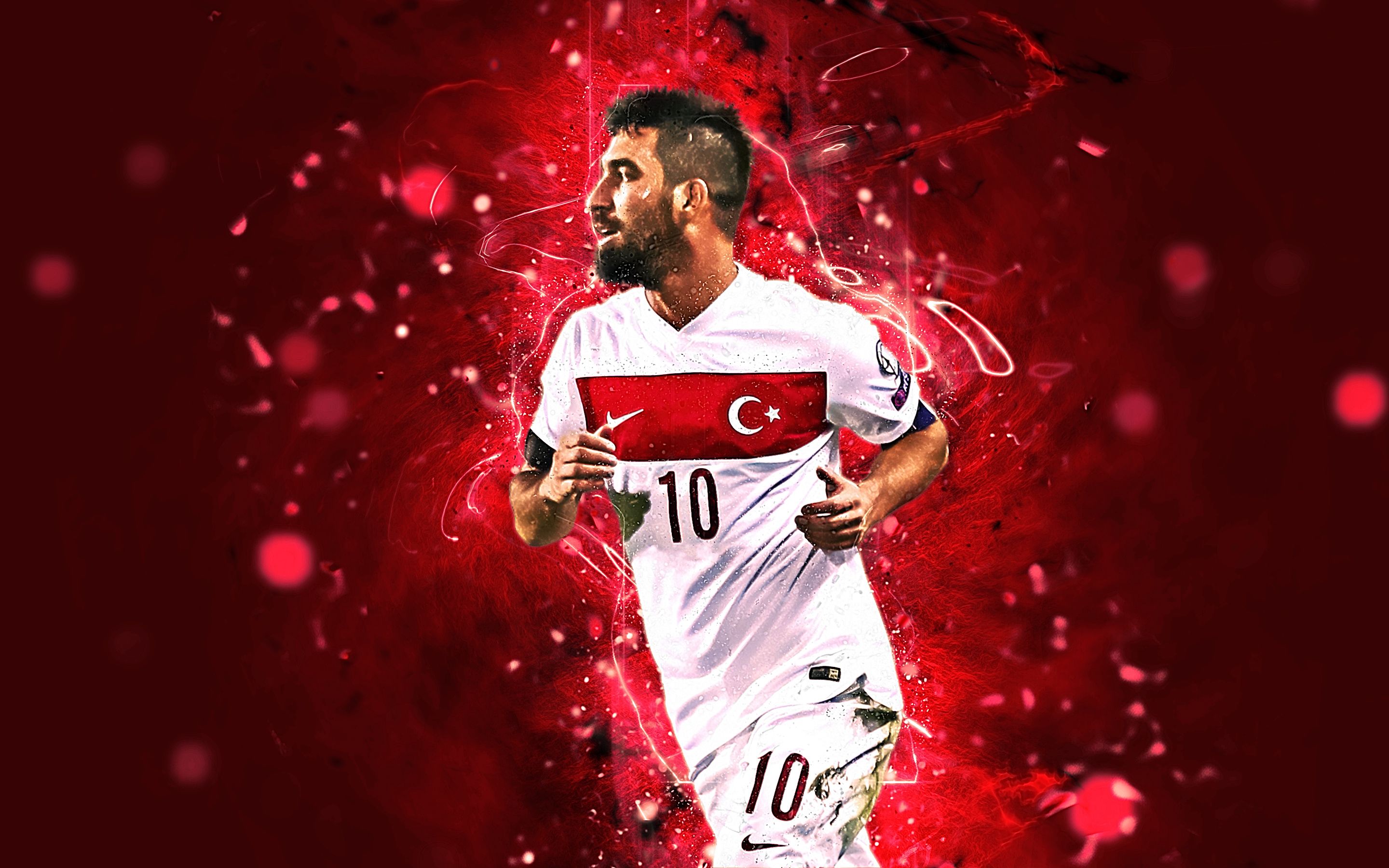 2880x1800 Desktop wallpaper: Sports, Arda Turan, Soccer, Turkish 4K free download for PC. 449158
