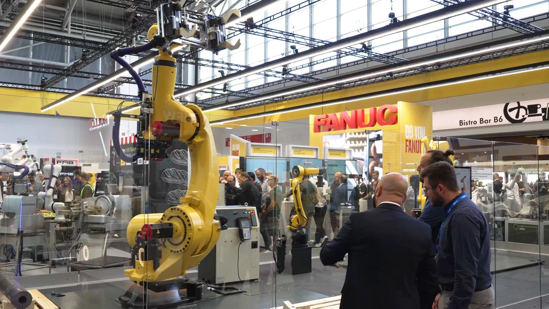1920x1080 Fanuc: Robot control, AI maintenance, and collaborative systems