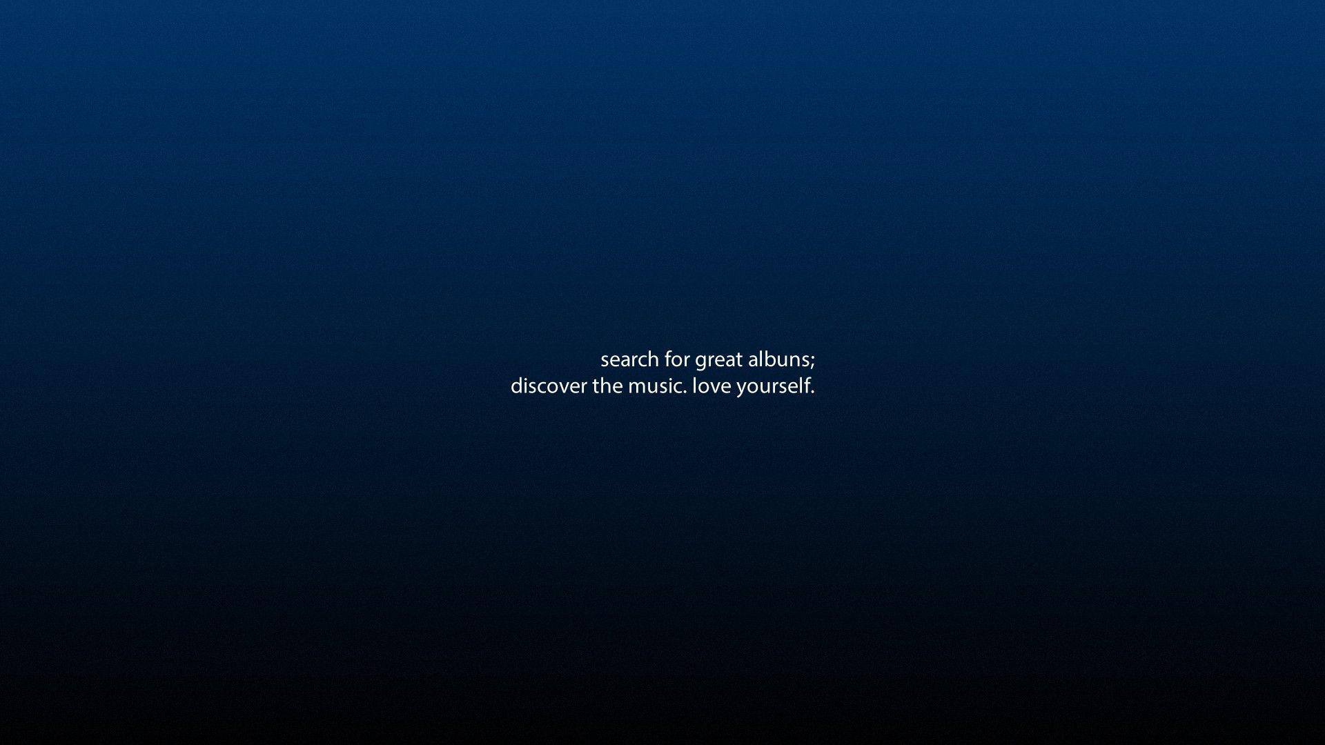 1920x1080 Minimalist Music Wallpaper