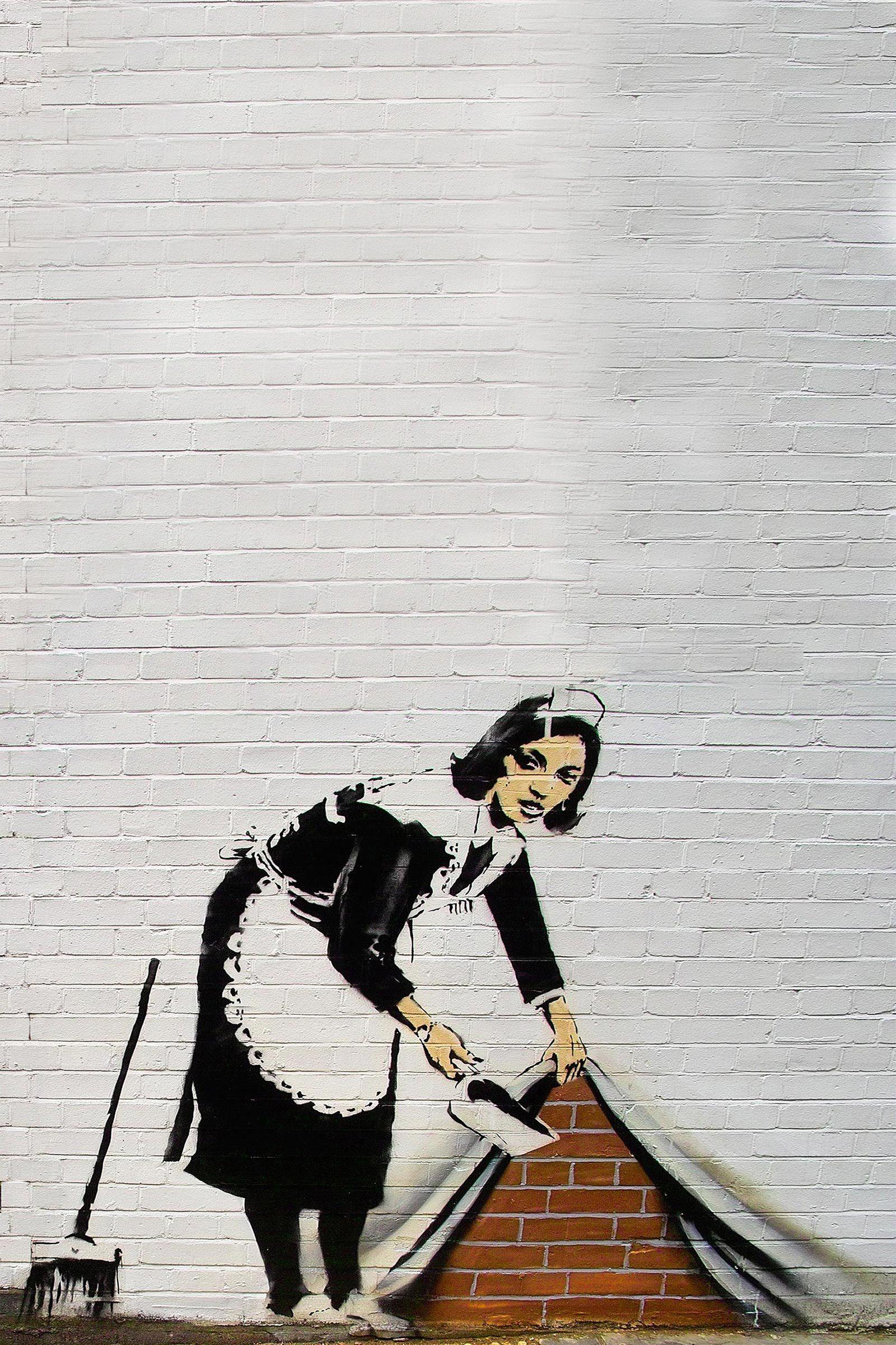 Banksy Iphone Wallpapers Top Free Banksy Iphone Backgrounds Wallpaperaccess