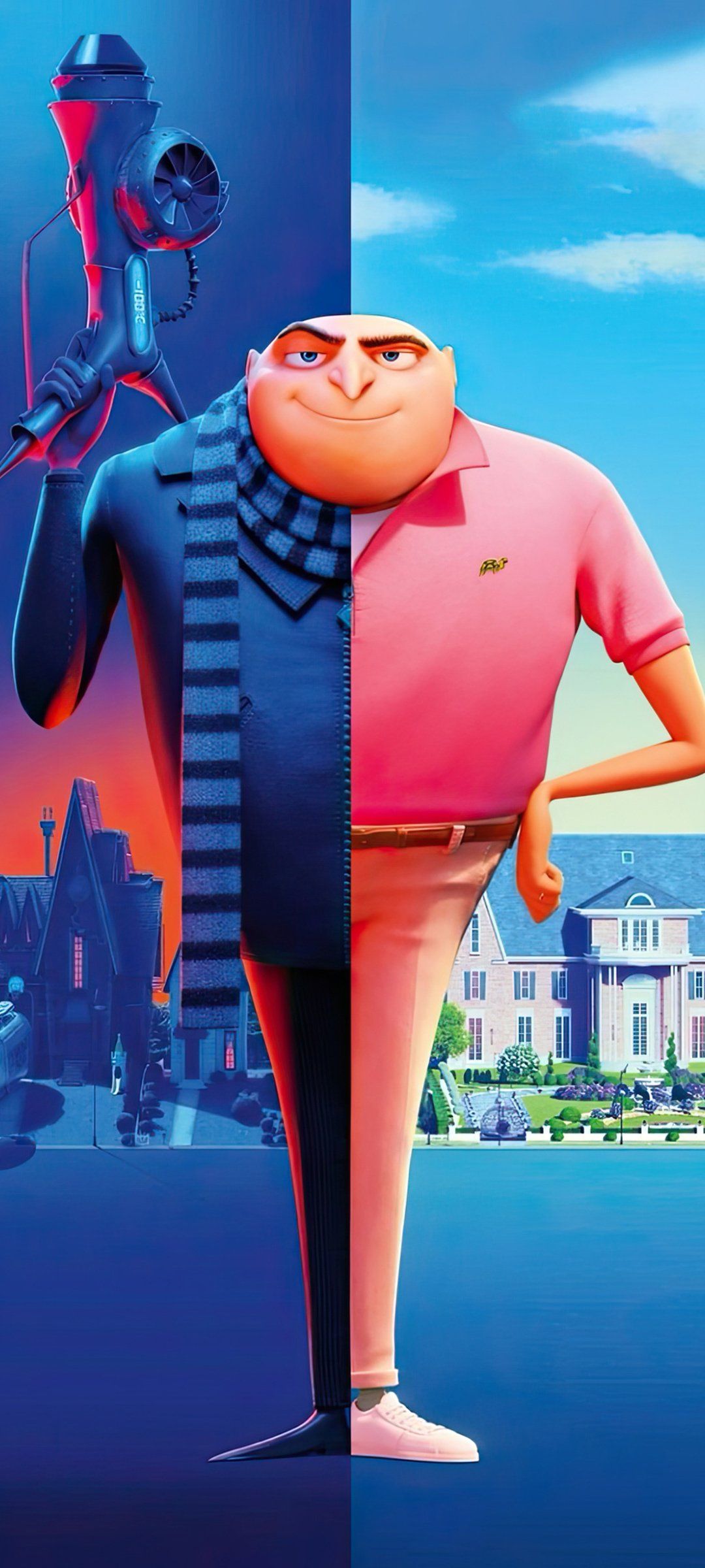 1080x2400 Despicable Me 4 HQ Background Wallpaper