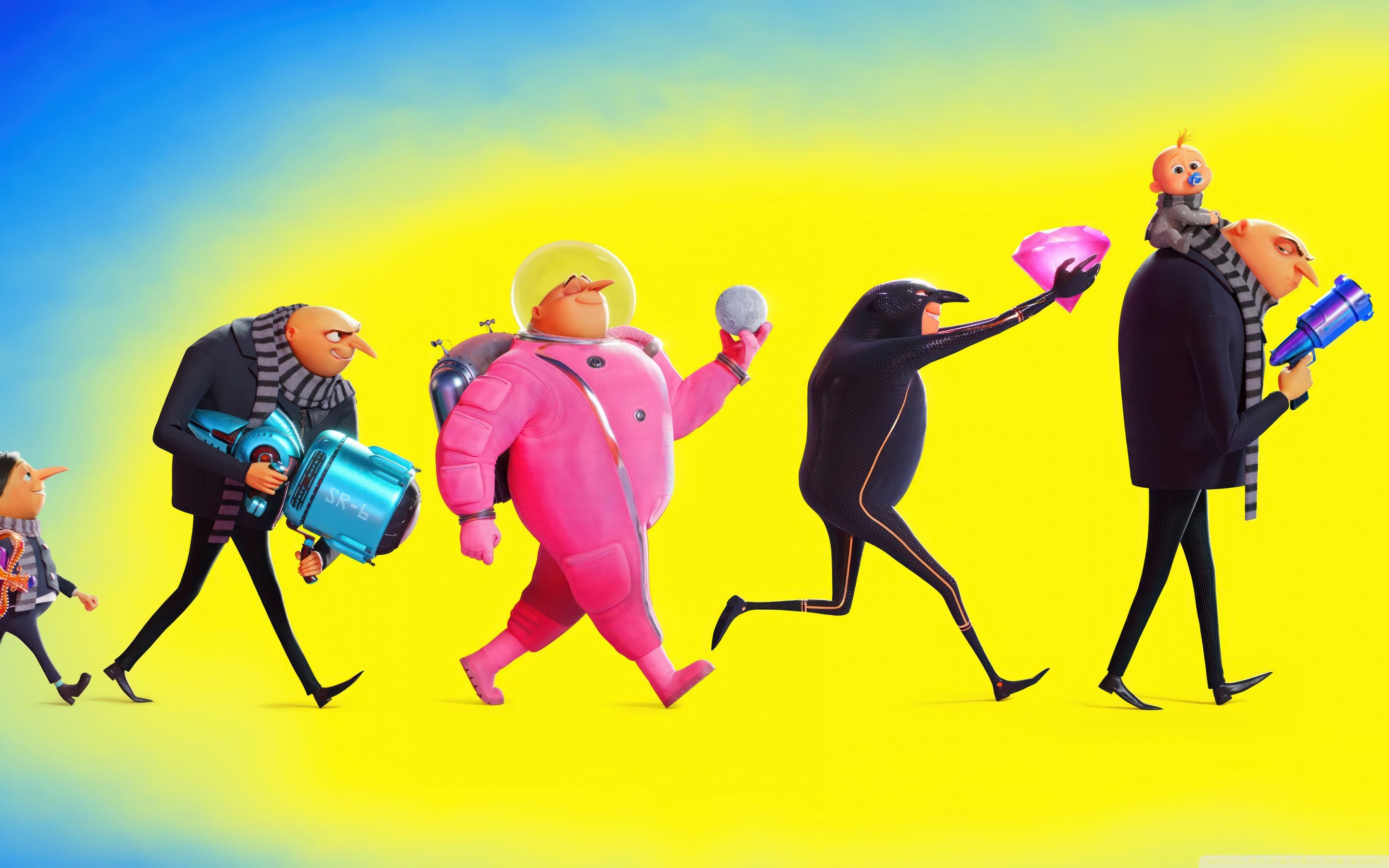 2880x1800 Despicable Me Gru The Transition From Childhood to Adulthood 4K UHD Wallpaper for UltraHD Desktop and TV : Widescreen and UltraWide Display