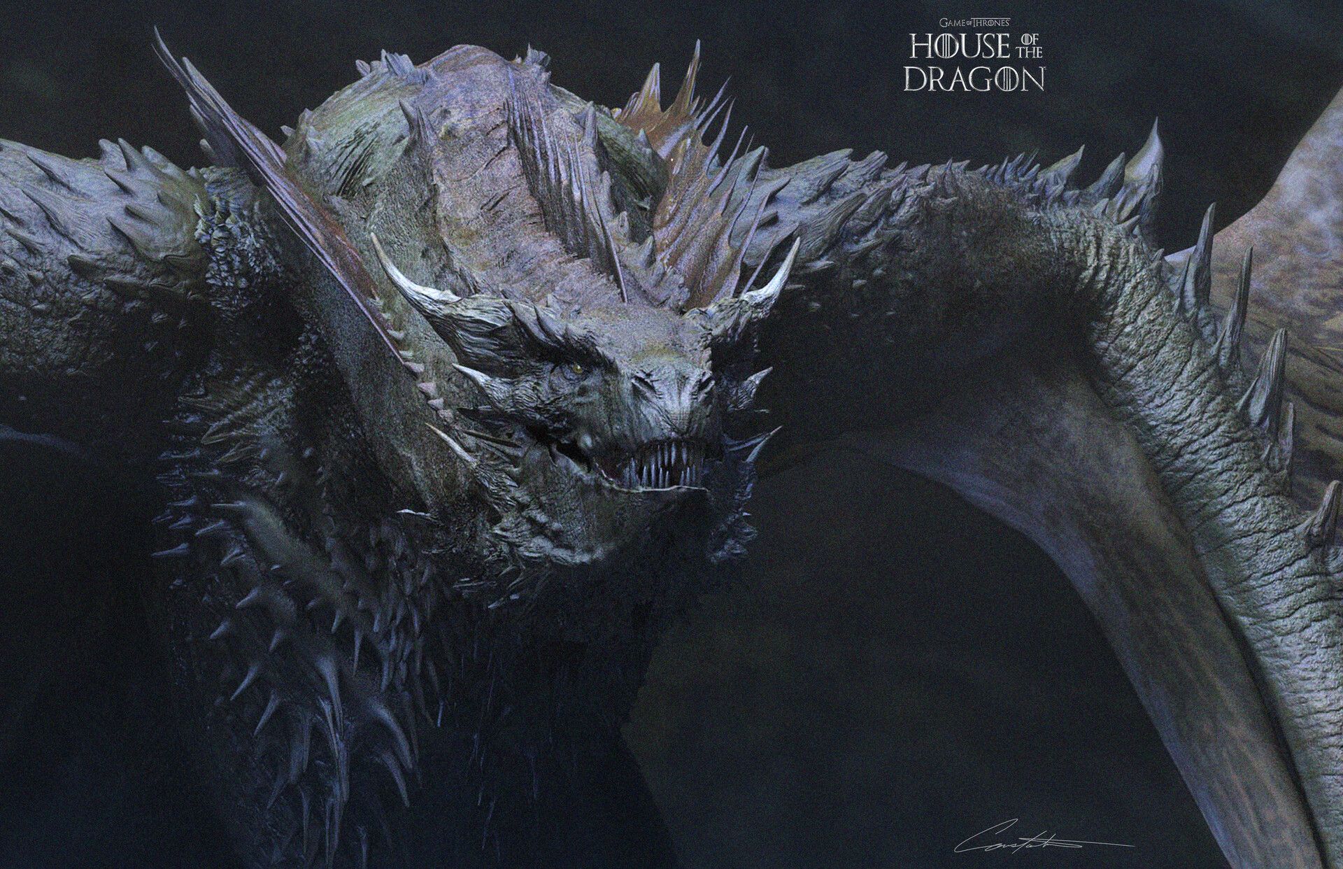 1920x1242 Vermax Dragon design House of the Dragon
