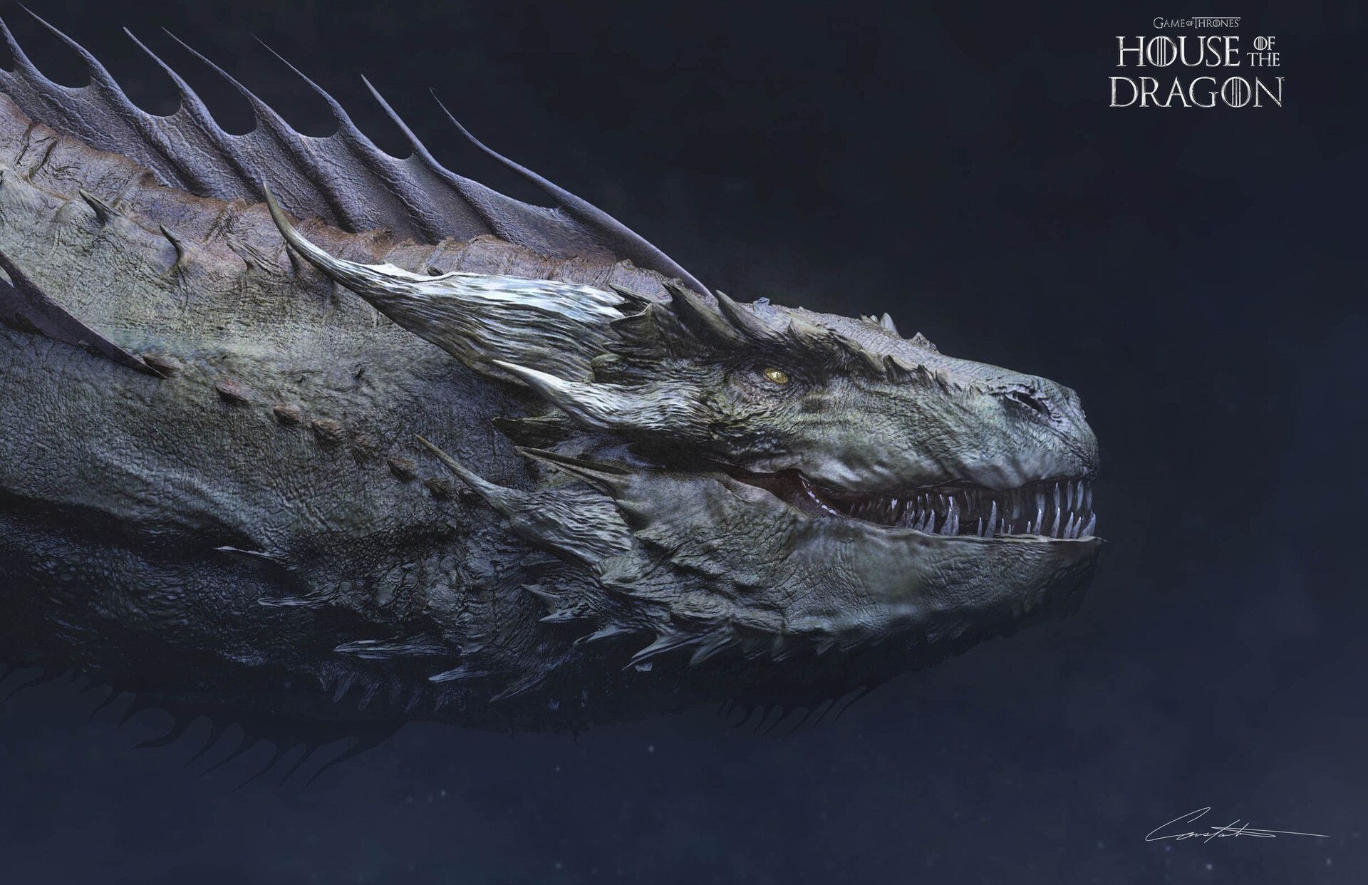 1920x1242 Vermax Dragon design House of the Dragon