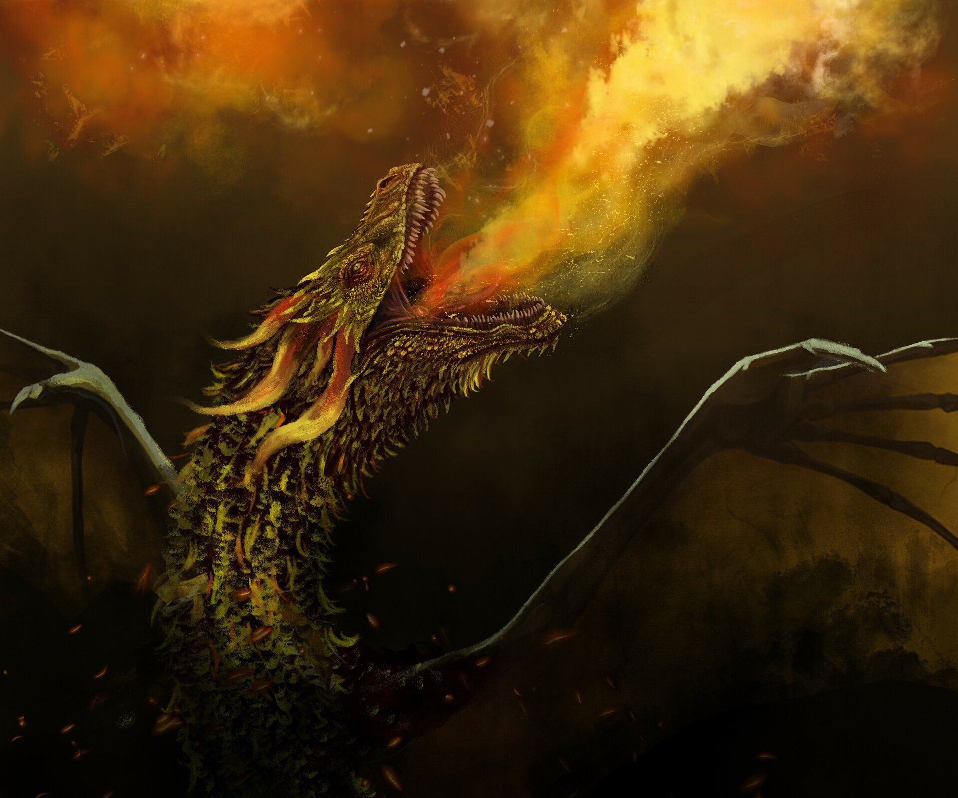1920x1600 Download Dragon TV Show House Of The Dragon HD Wallpaper by Tuğce Karaburçakx1600