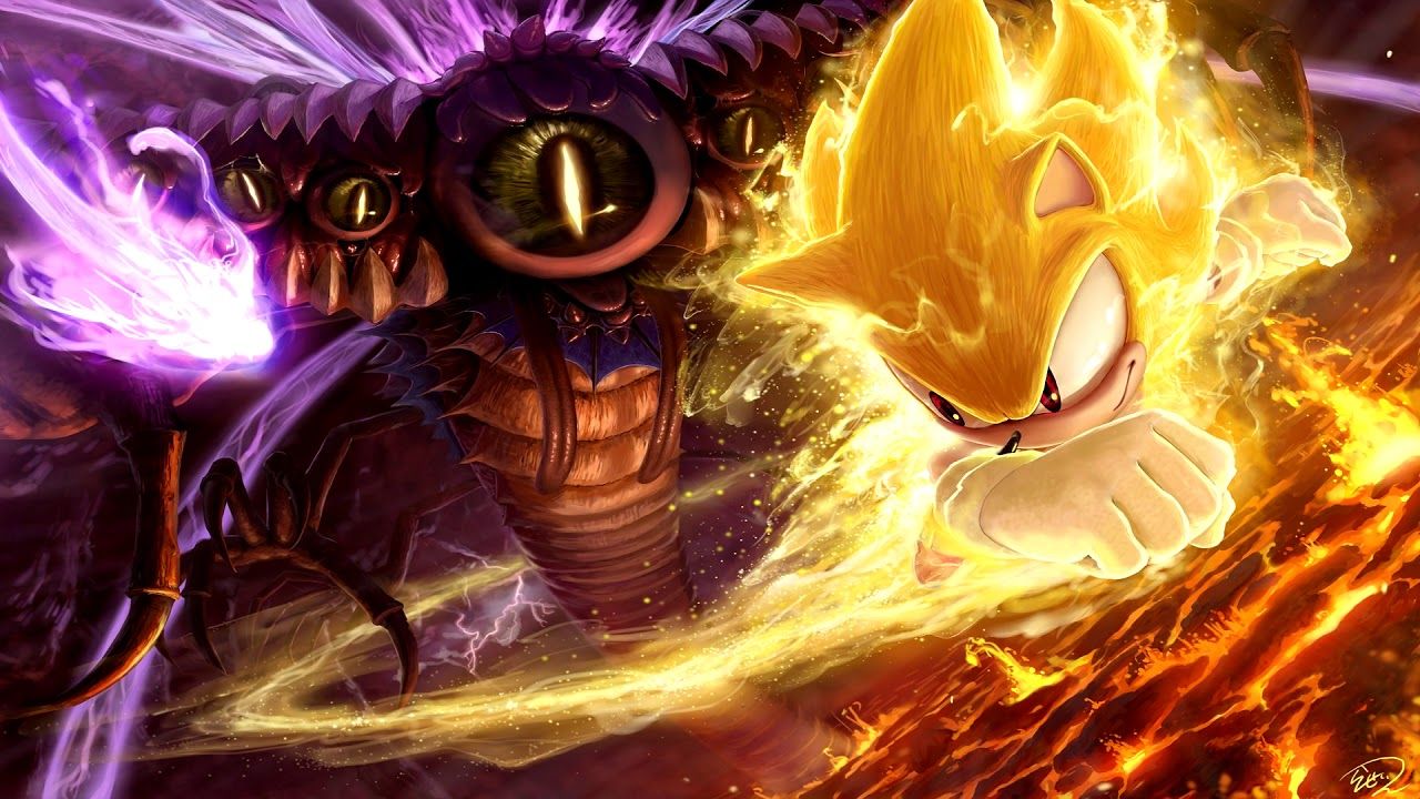 1280x720 Super Sonic vs. Perfect Dark Gaia Unleashed 10 Hours Extended
