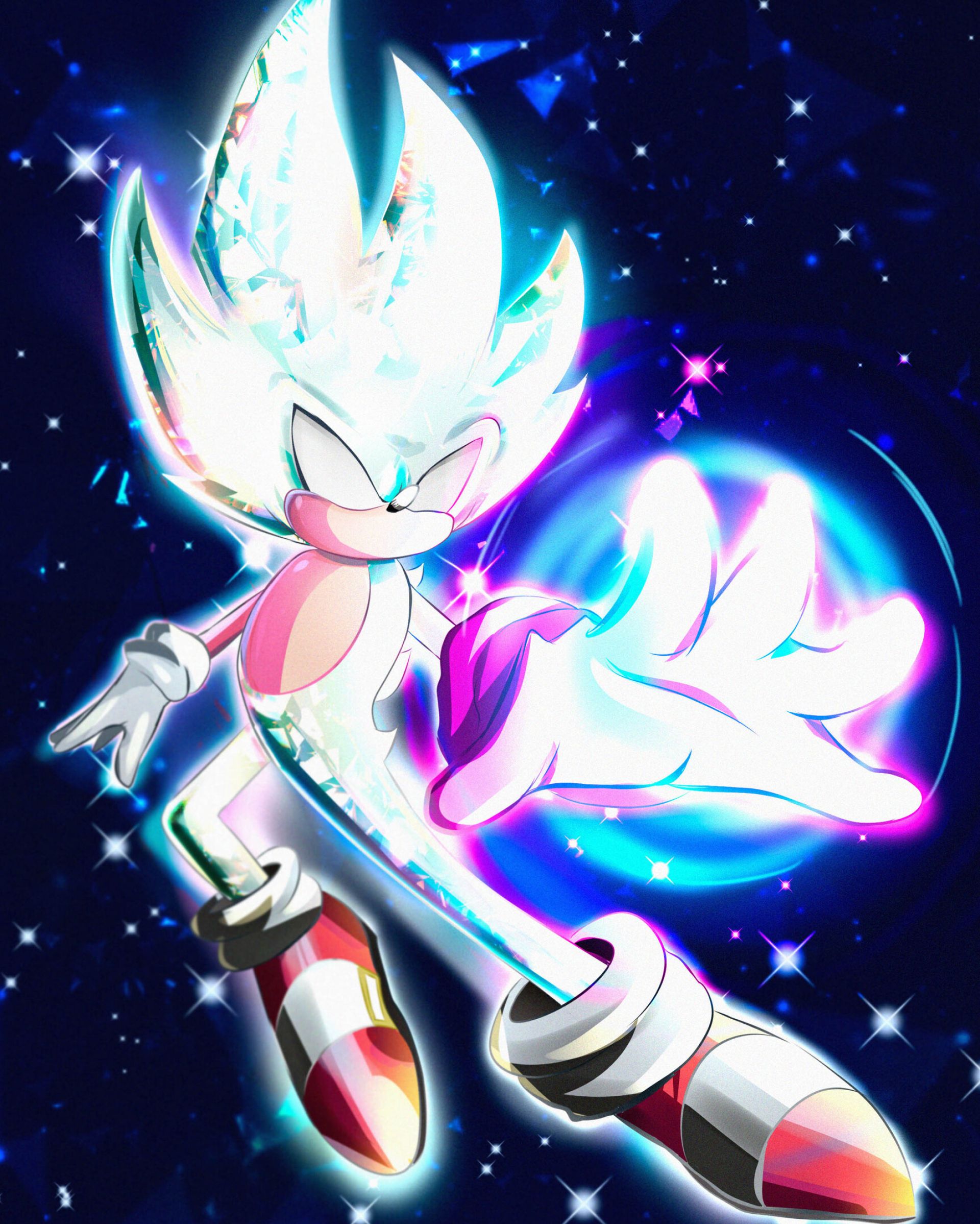 1920x2397 Hyper Sonic Wallpaper
