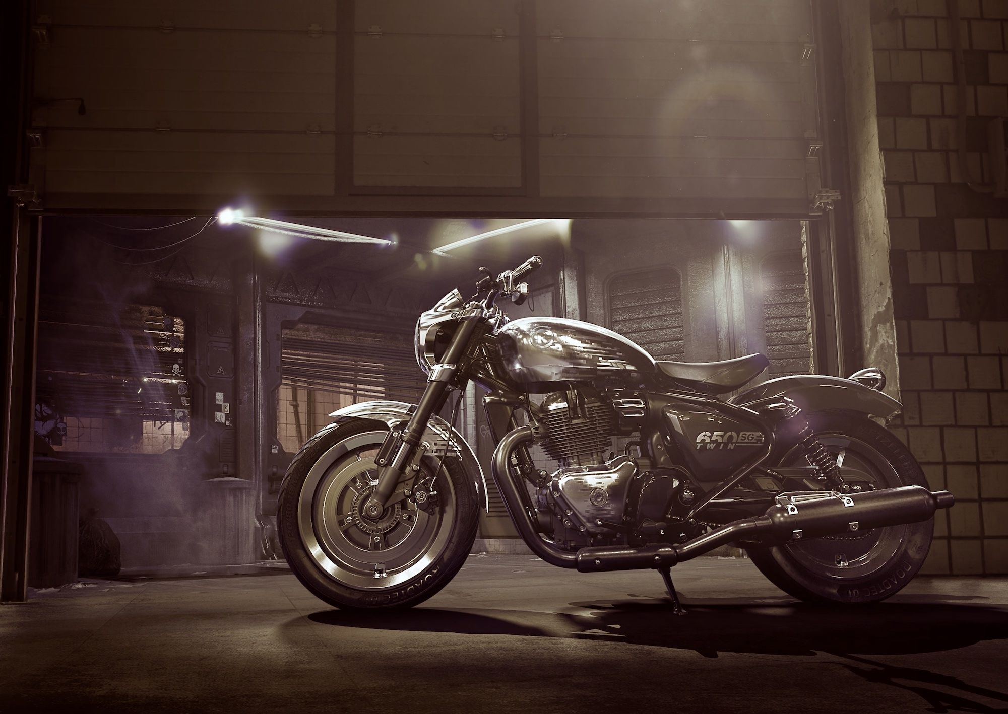 2000x1418 Royal Enfield's Shotgun 650 Could Be the Next Motorcycle to Debut in the US