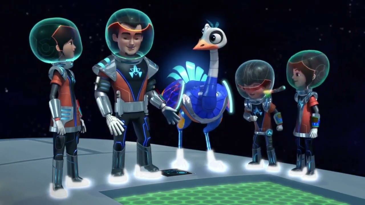 1280x720 Galactech Spacesuit Transition. Miles from Tomorrowland