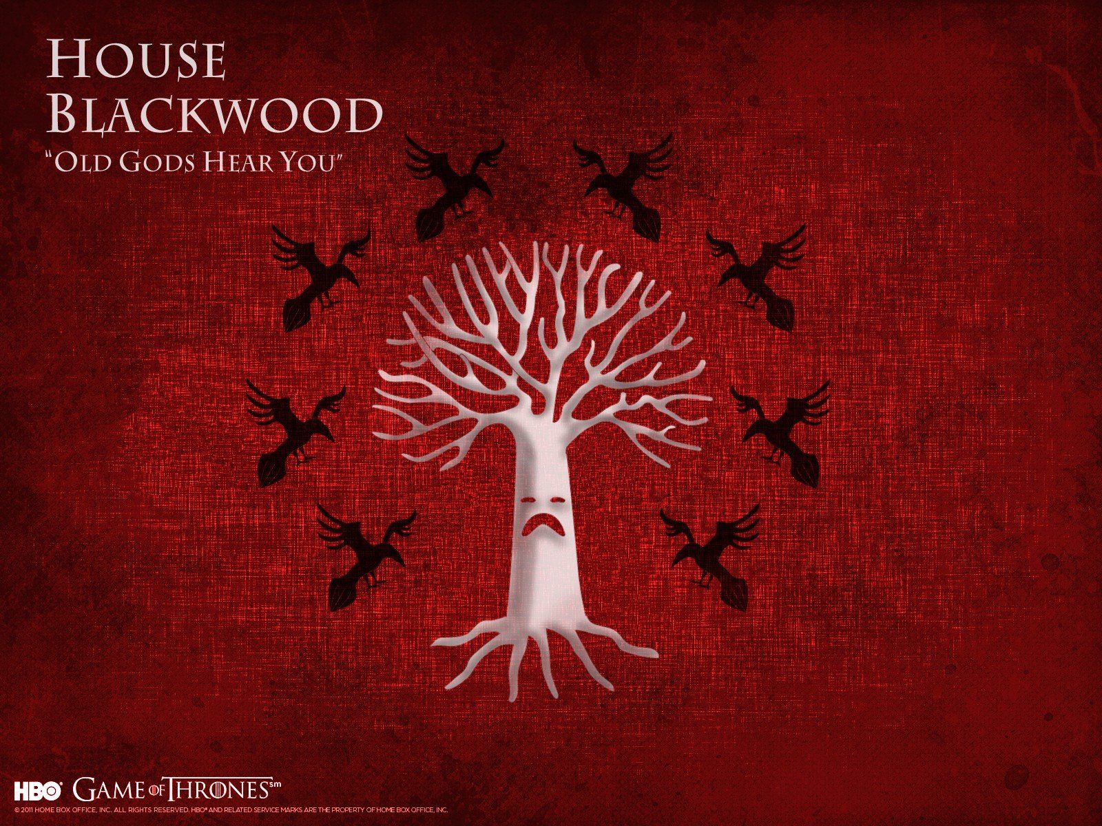 1600x1200 Game of Thrones HD Wallpaper: The Haunted Tree of House Blackwoodx1200