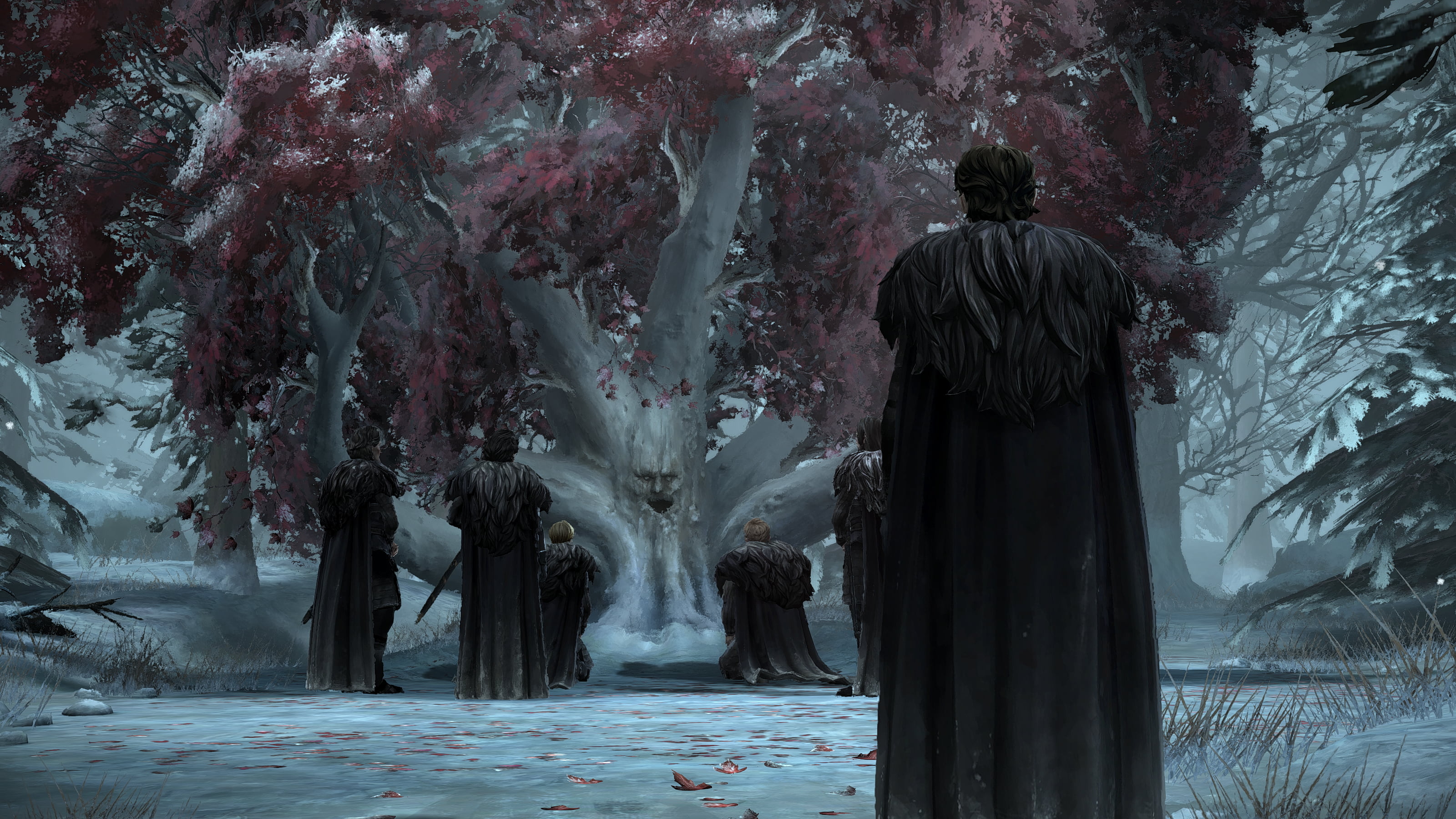 3200x1800 Group of people wearing brown coat illustrations, Game of Thrones: A Telltale Games Series, Game of Thrones HD wallpaper