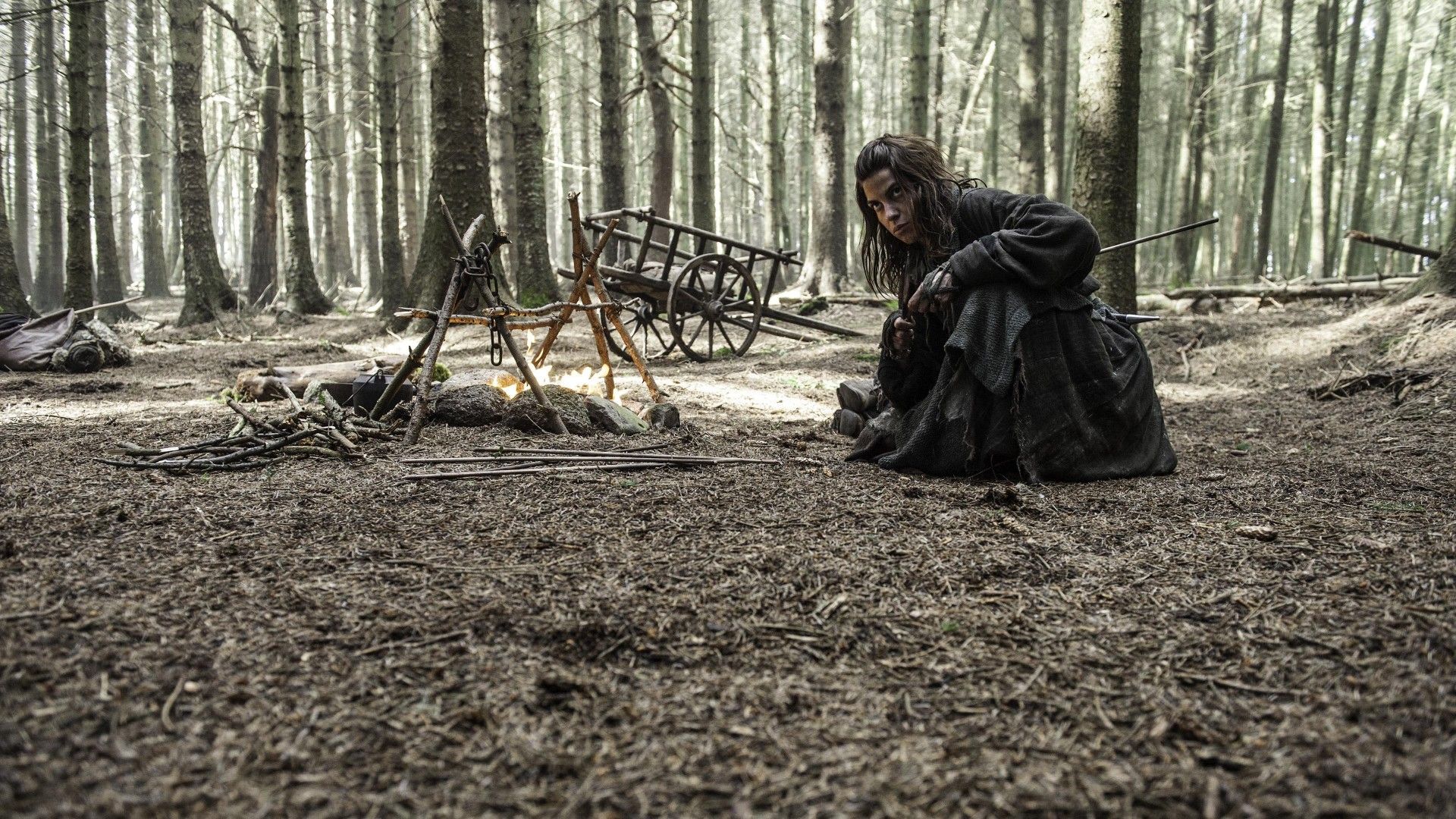 1920x1080 Game Of Thrones Trees Girl 4K HD Wallpaper