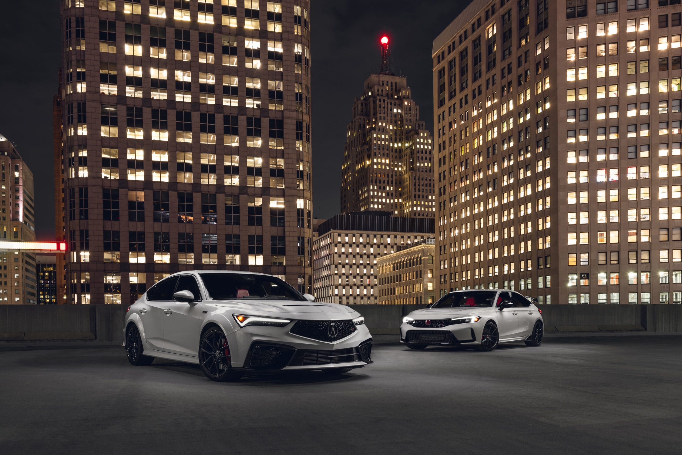 2249x1500 Comparison Test: Acura Integra Type S vs. Honda Civic Type R