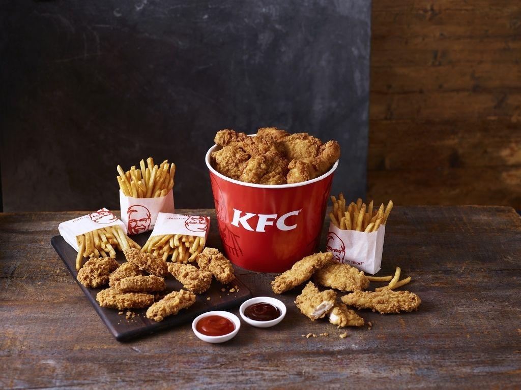 1024x768 KFC fast food (HD desktop wallpaper 3) something famous