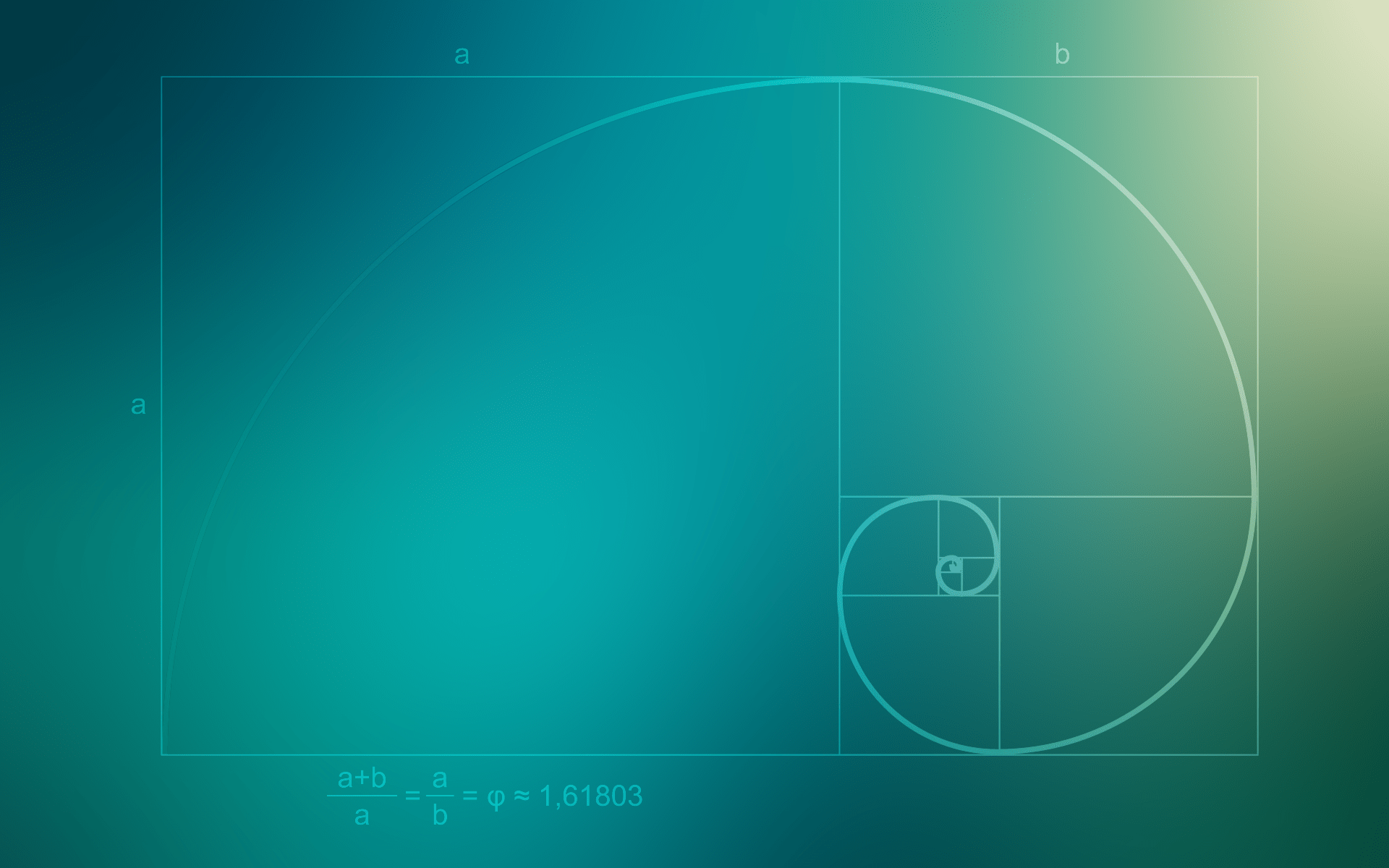 fibonacci sequence spiral wallpaper