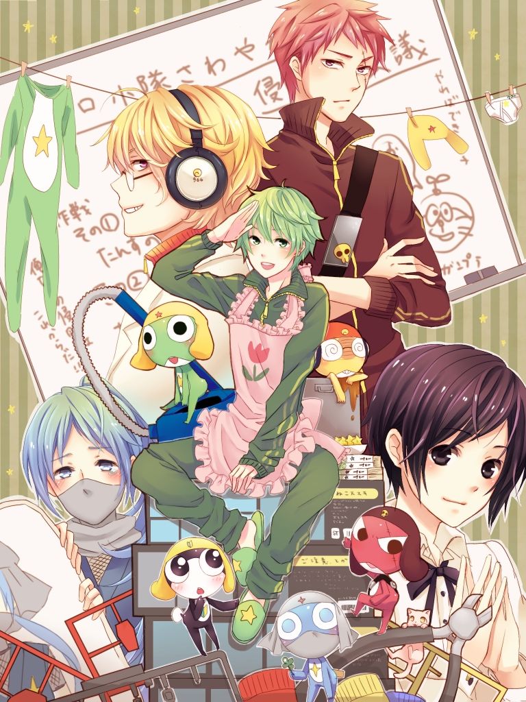 768x1024 Tamama Gunsou Anime Image Board